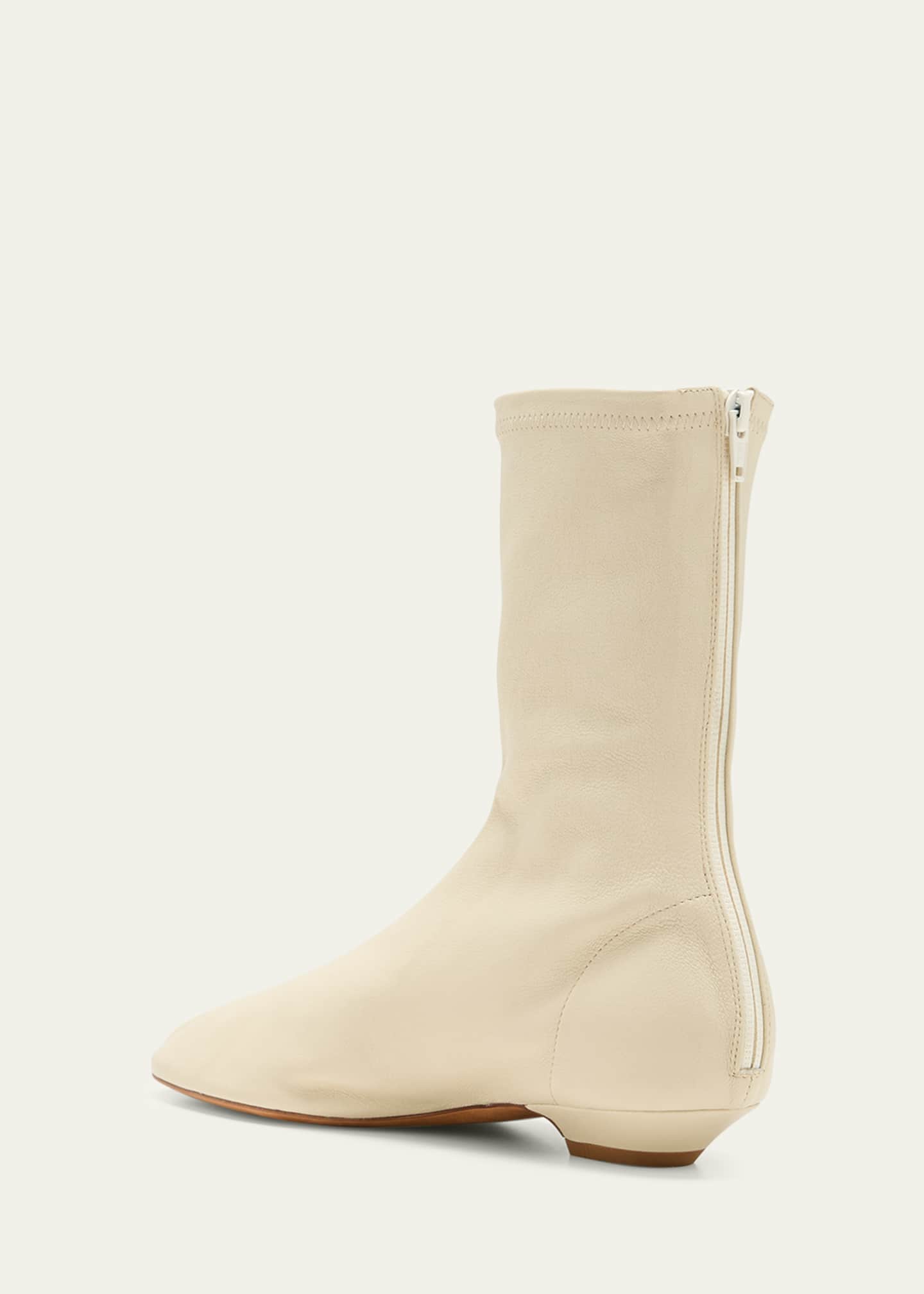 Zara soft leather boots sales