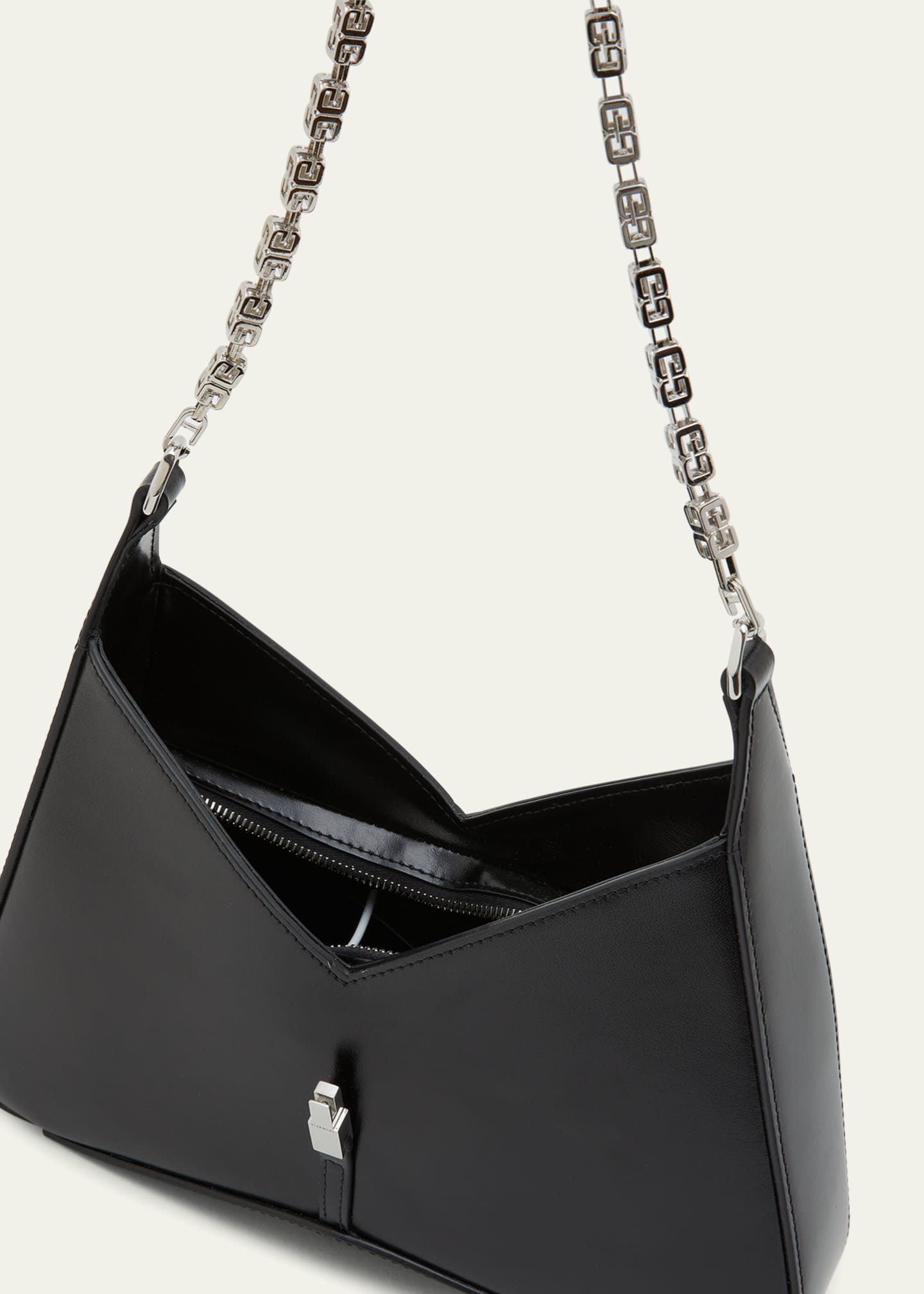 Givenchy Black Small Cut-Out Shoulder Bag