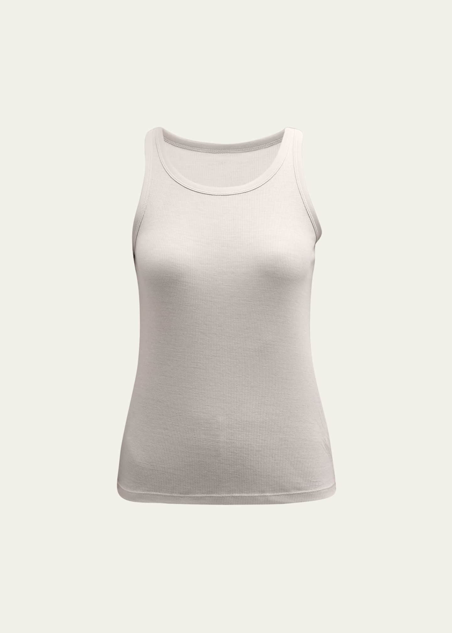 Majestic Filatures Lyocell Cotton Baby Ribbed Tank Image 1 of 5
