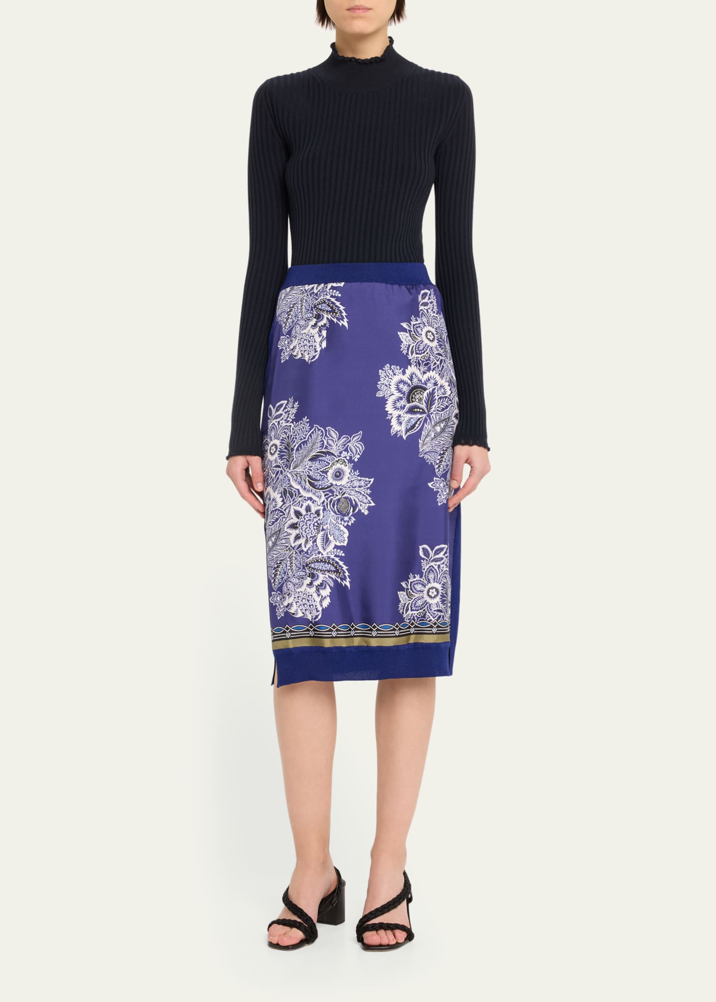 Knit shop skirt bandana