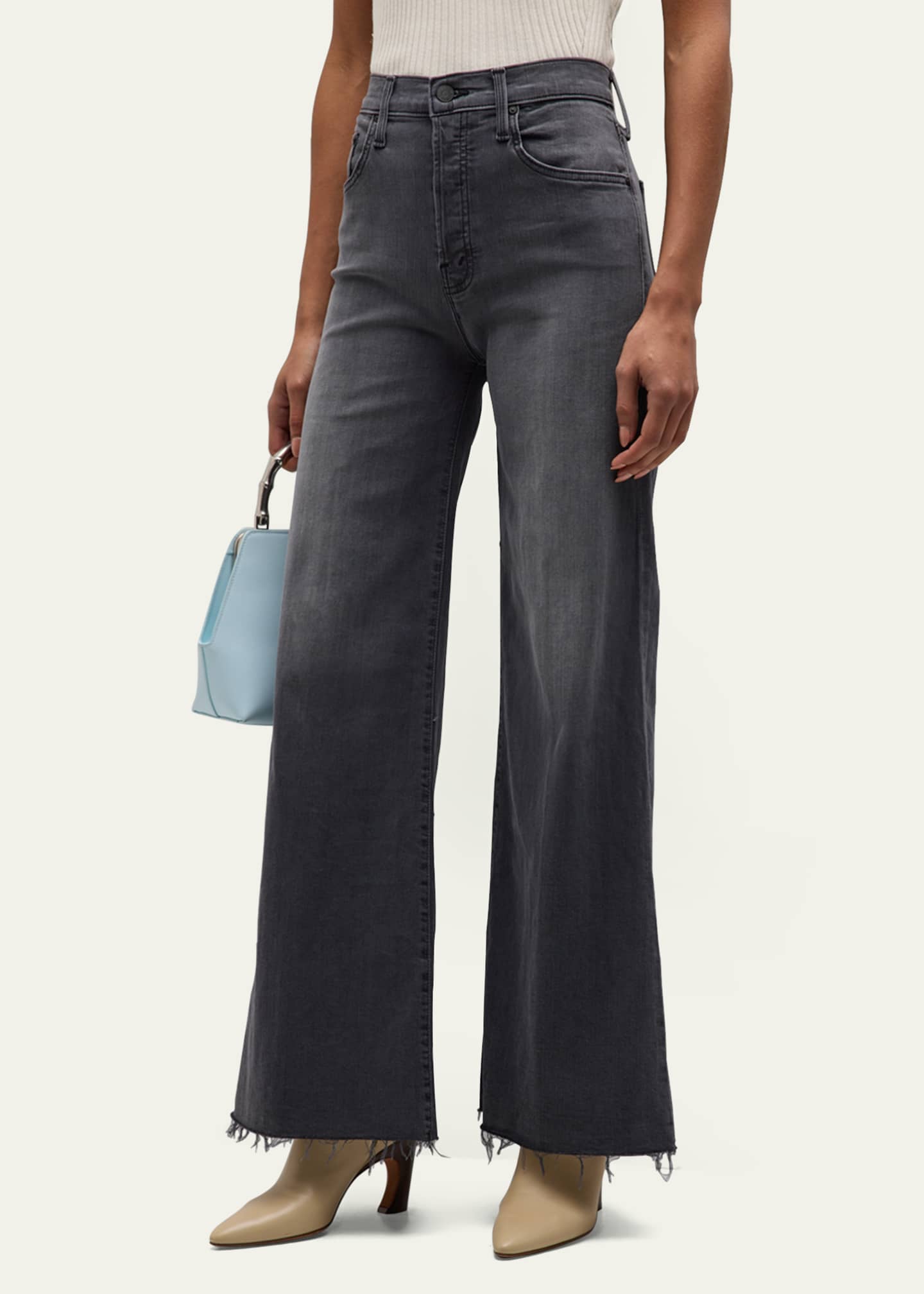 MOTHER Tomcat Roller Fray Jeans - Bergdorf Goodman