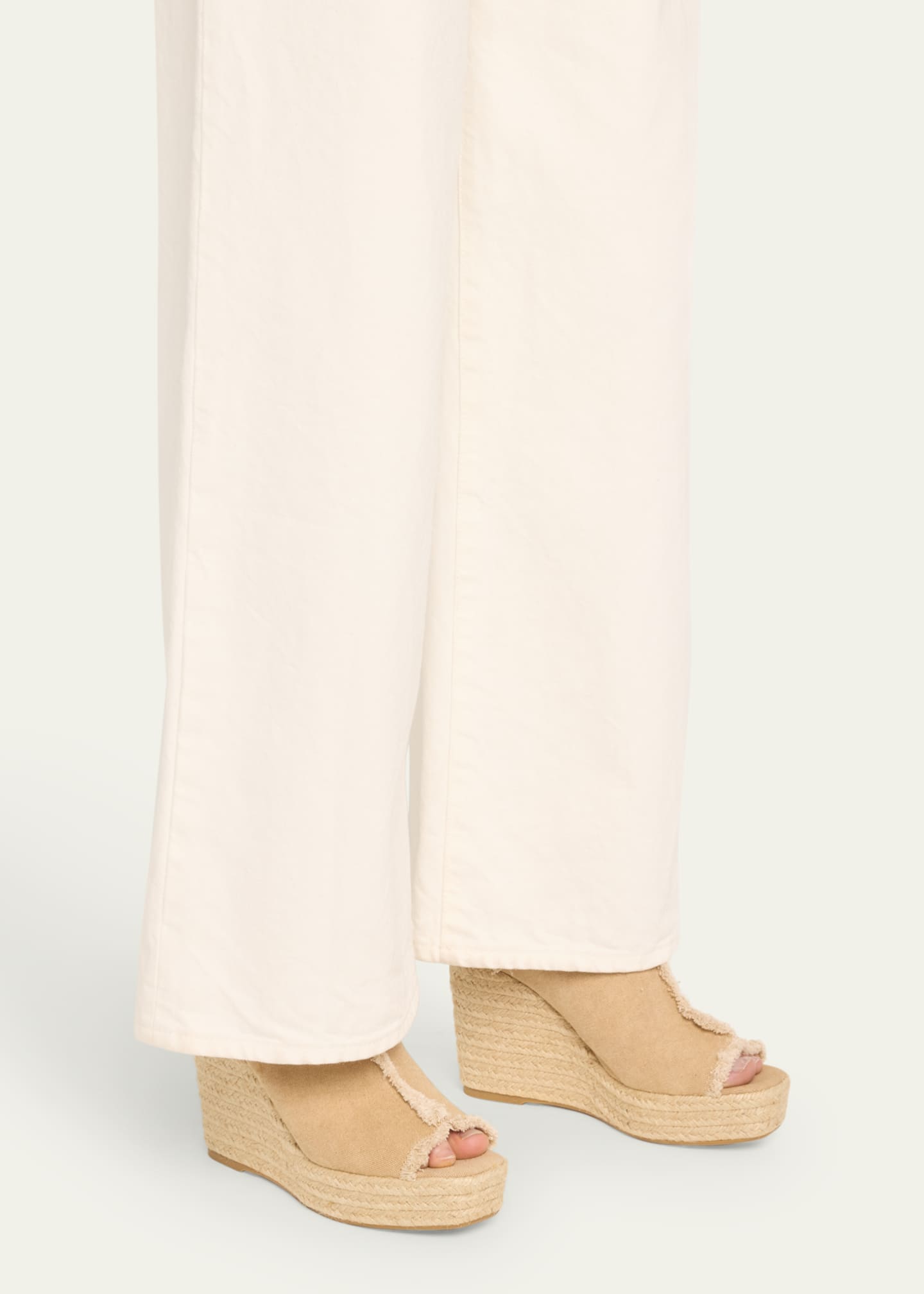 Castaner Fatima Frayed Canvas Slide Espadrilles Image 2 of 5