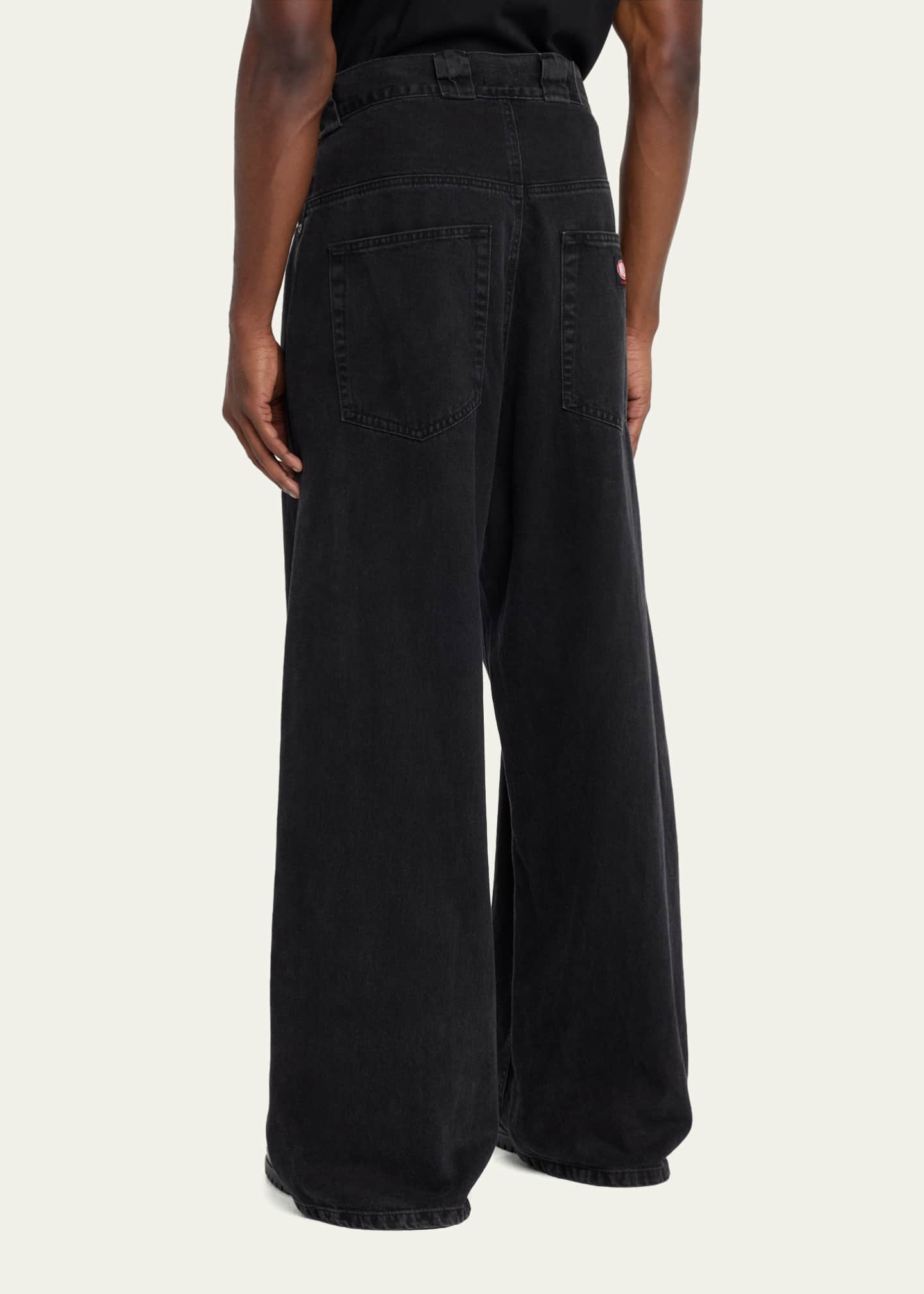 Willy Chavarria Men's Chachi Wide-Leg Jeans - Bergdorf Goodman