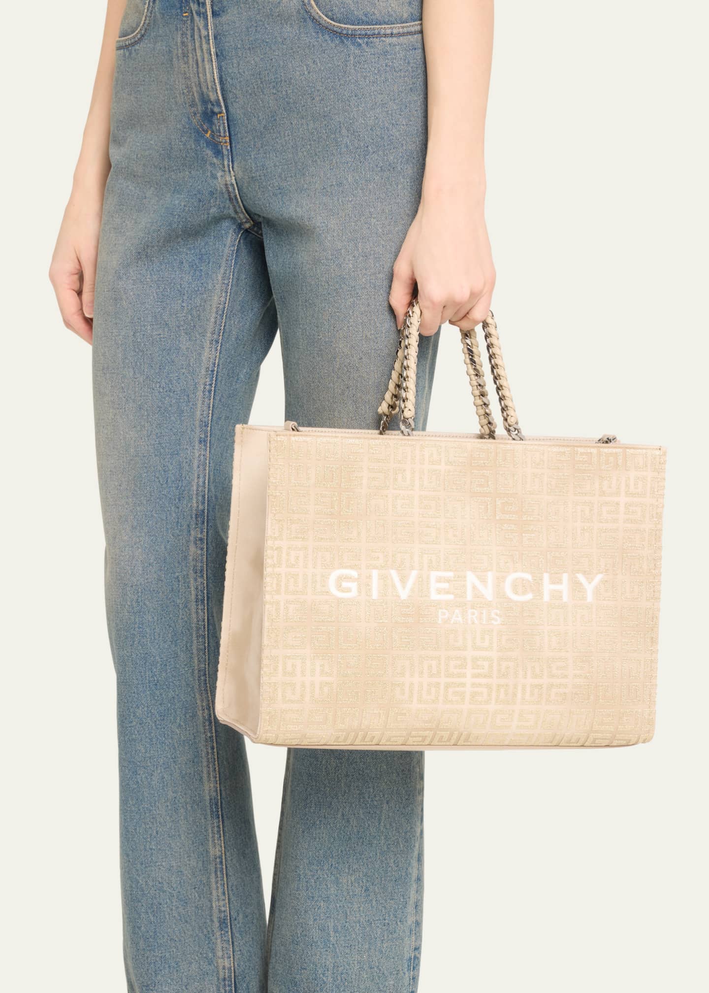 Givenchy logo-print tote bag - Neutrals