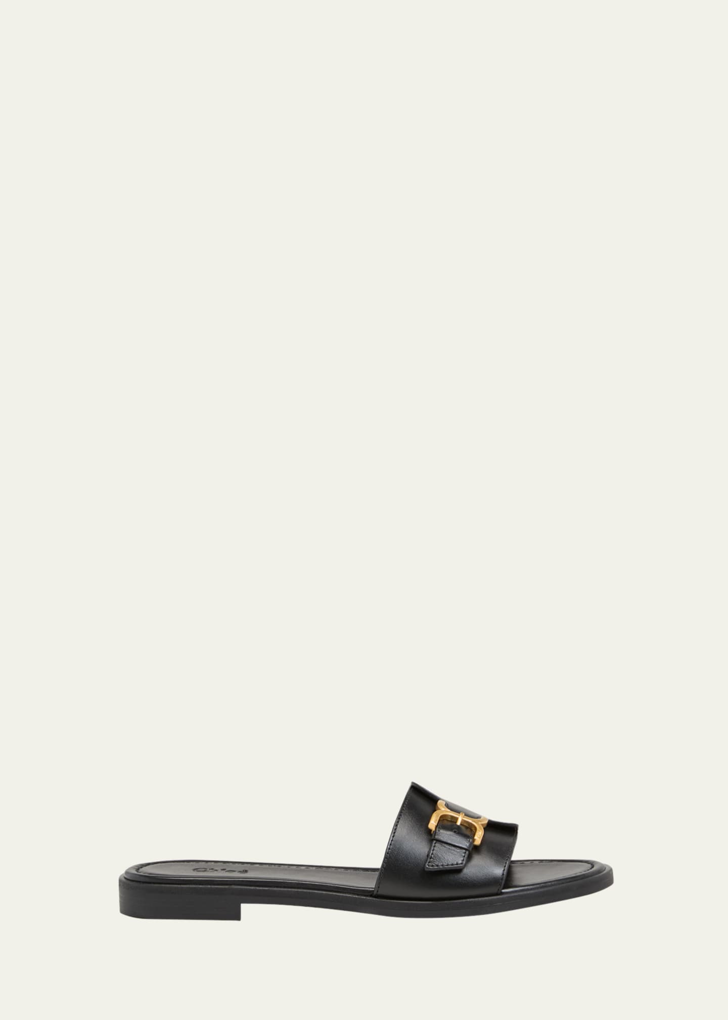 Buckle flat sandals best sale