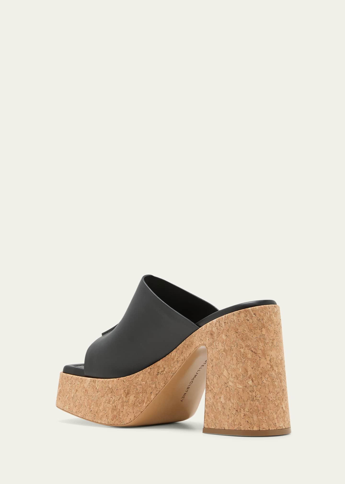 Stella McCartney Skyla Alter Sporty Mat Platform Mules Image 4 of 5