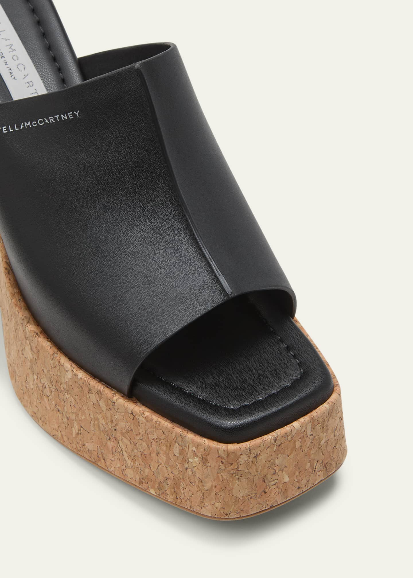 Stella McCartney Skyla Alter Sporty Mat Platform Mules Image 5 of 5