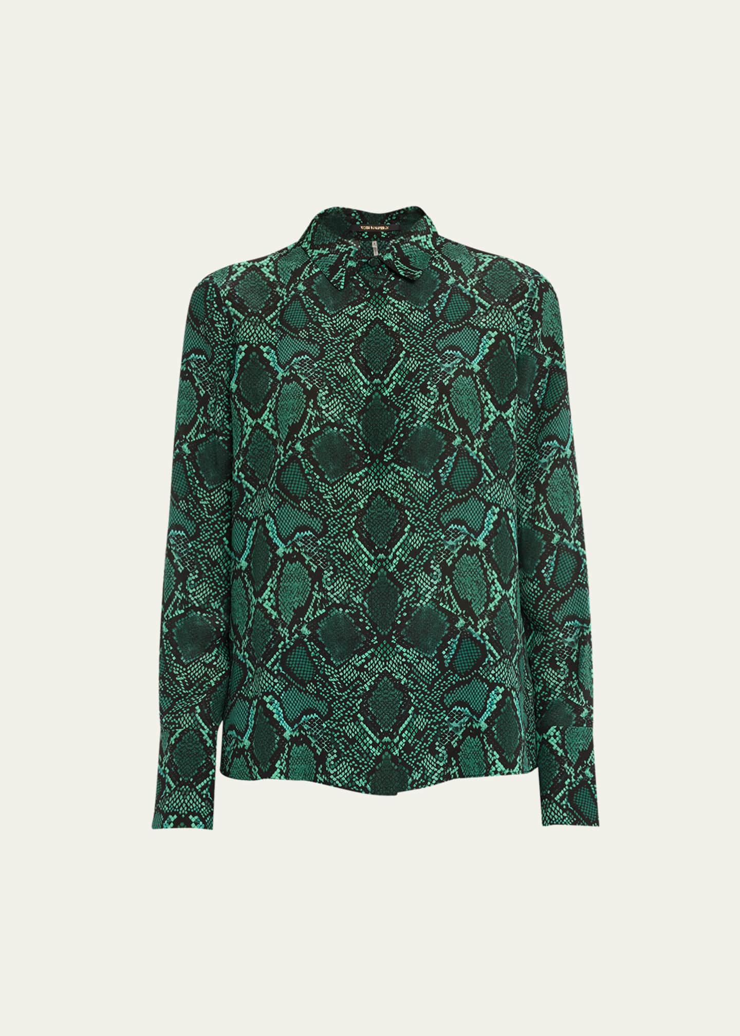 Snakeskin blouse cheap