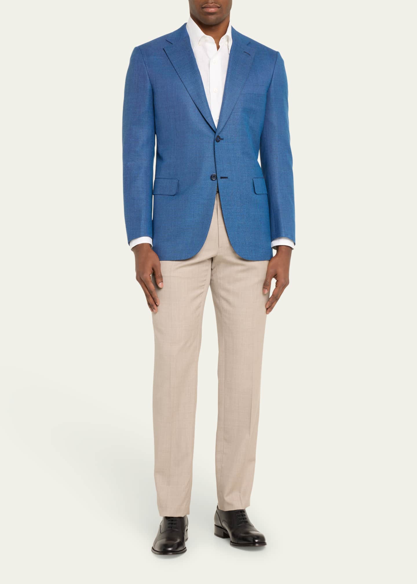 Brioni Men s Textured Wool Blazer Bergdorf Goodman