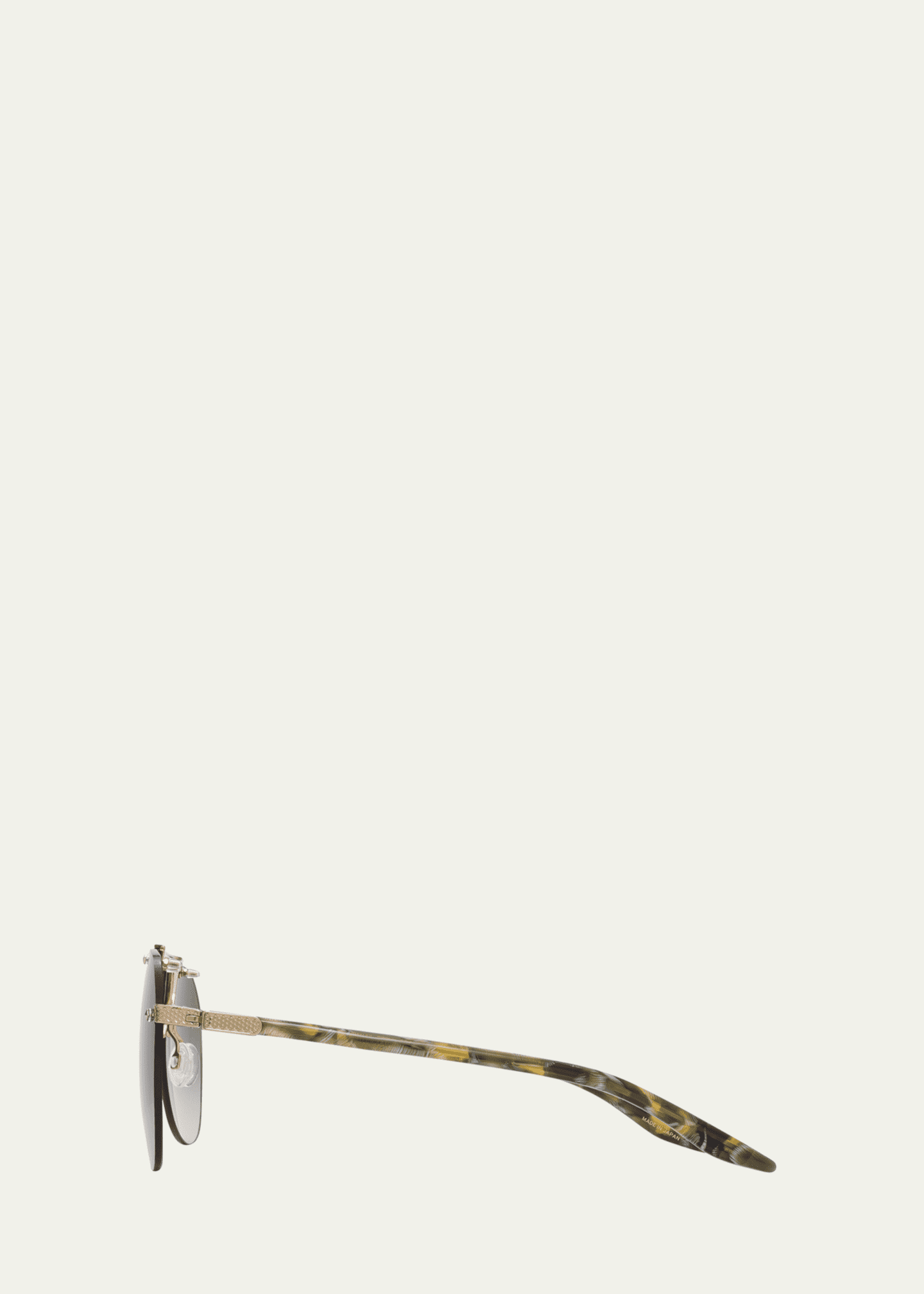 Barton Perreira Jean Gradient Aviator Sunglasses Image 3 of 3
