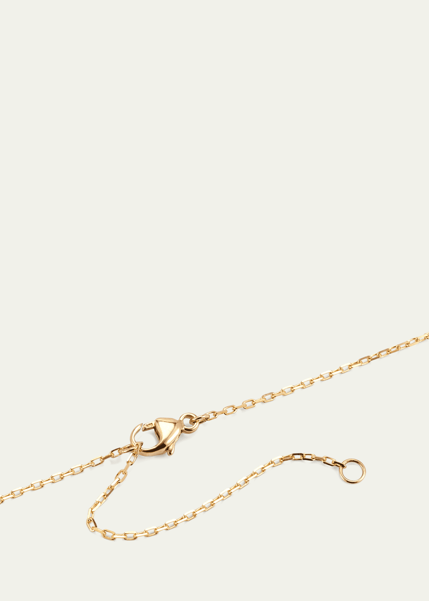 JIA JIA 14k Yellow Gold Crystal Quartz and Diamond Bar Necklace Image 4 of 4