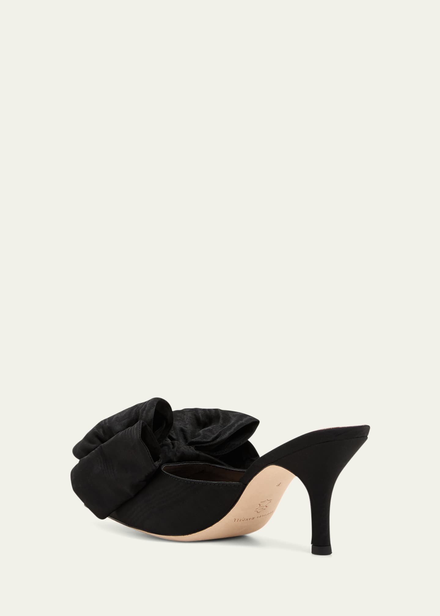 Loeffler Randall Margot Moiré Bow Mule Pumps Image 4 of 5