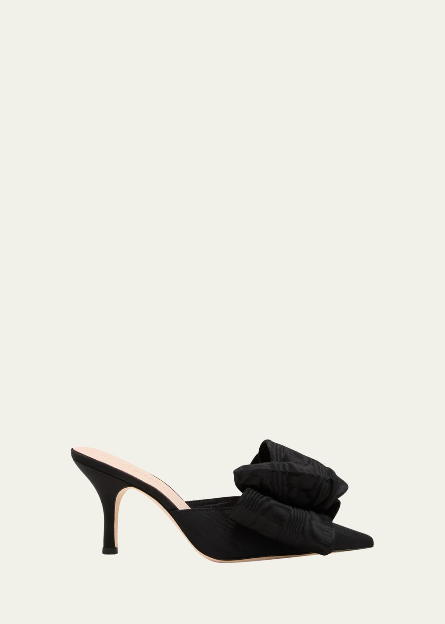 Loeffler Randall Margot Moiré Bow Mule Pumps Image 1 of 5