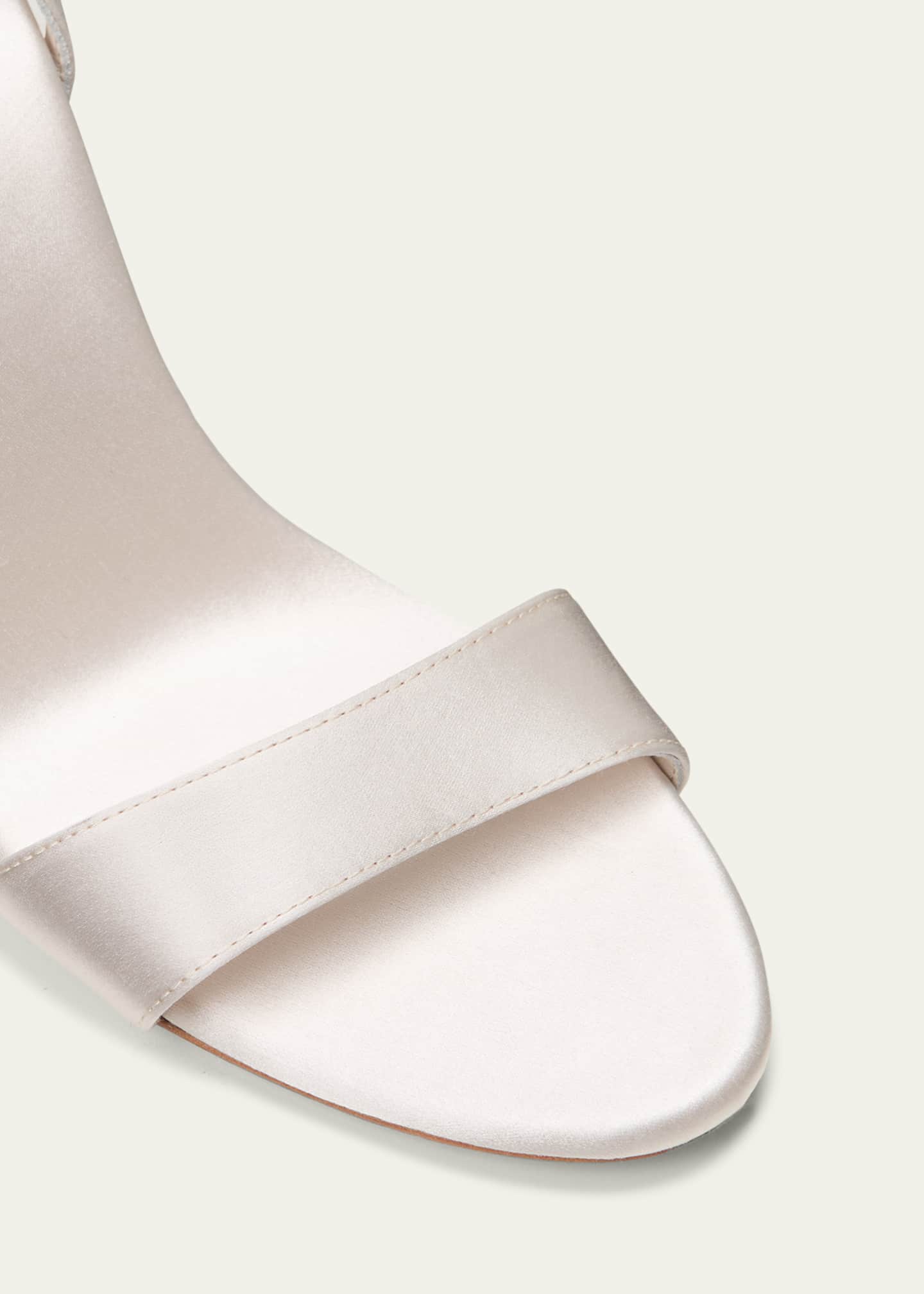 Loeffler Randall Malia Satin Ankle-Strap Sandals Image 5 of 5