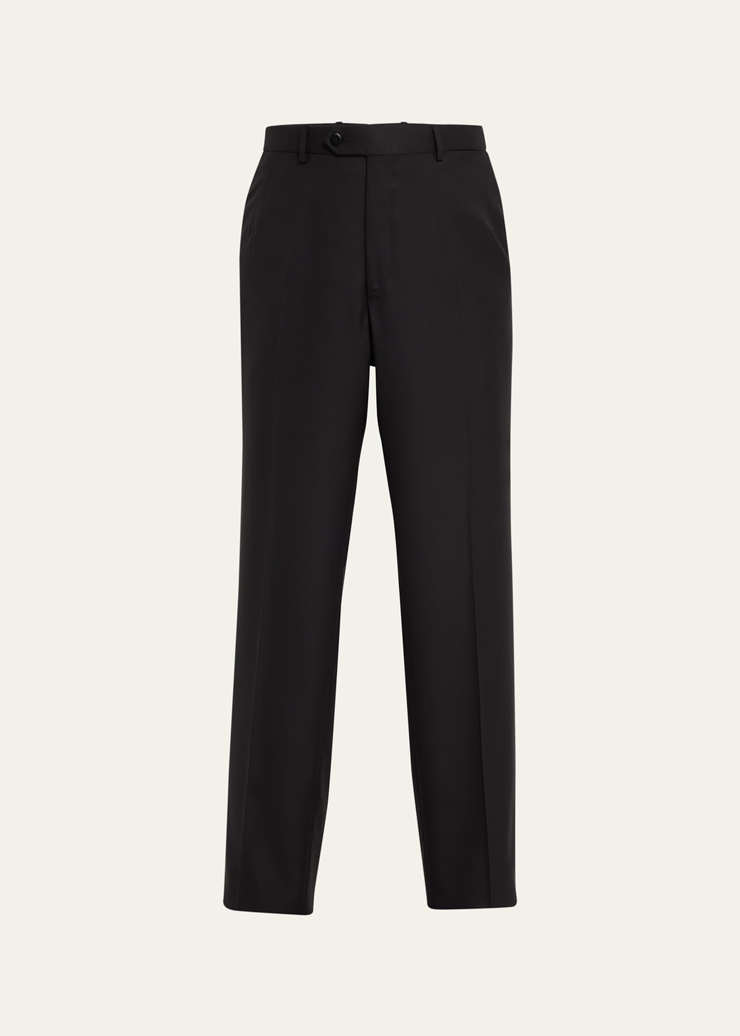 Brioni Men's Super 160s Wool Dress Pants Image 1 of 5