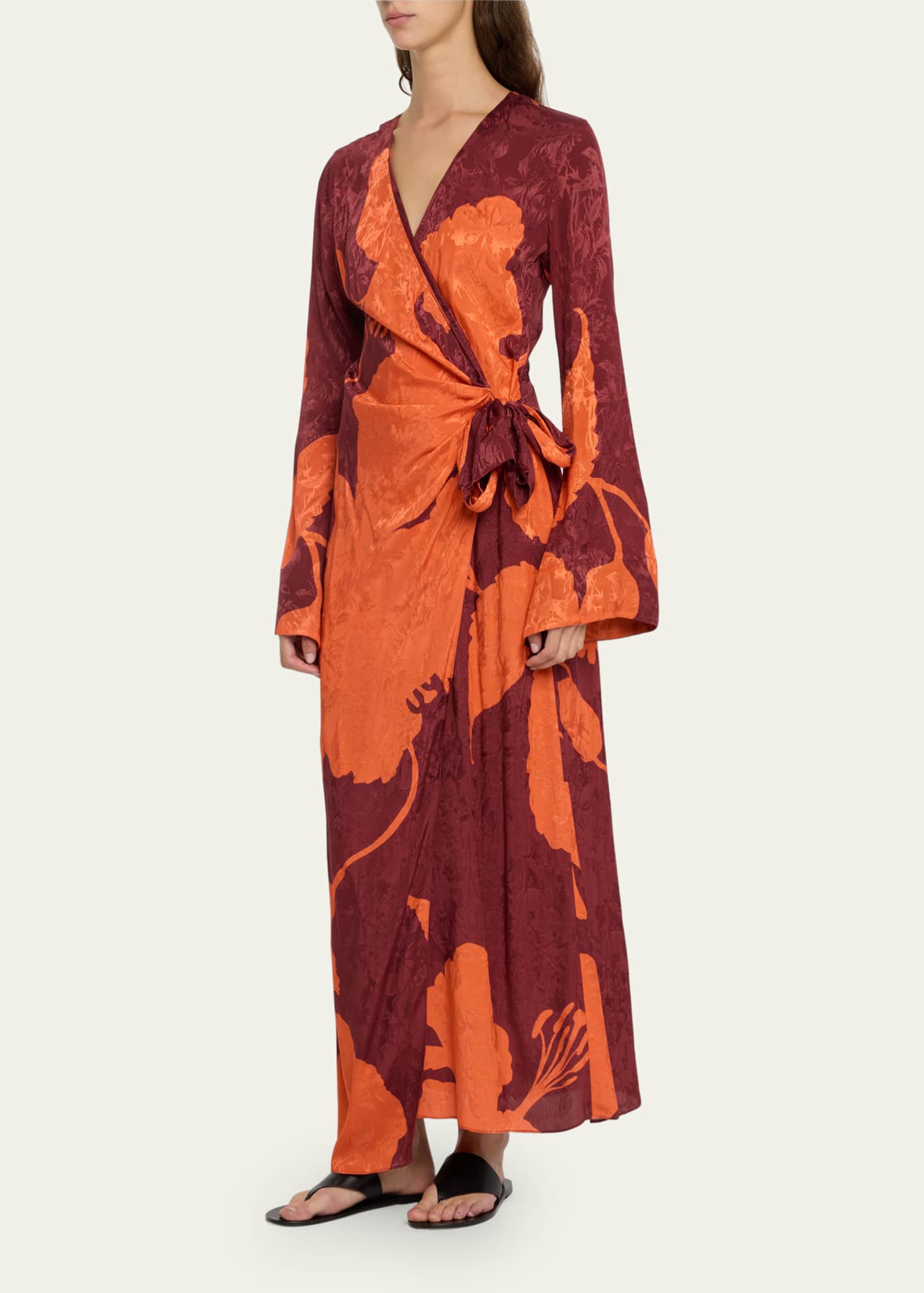 Sanctuary wrap top dress