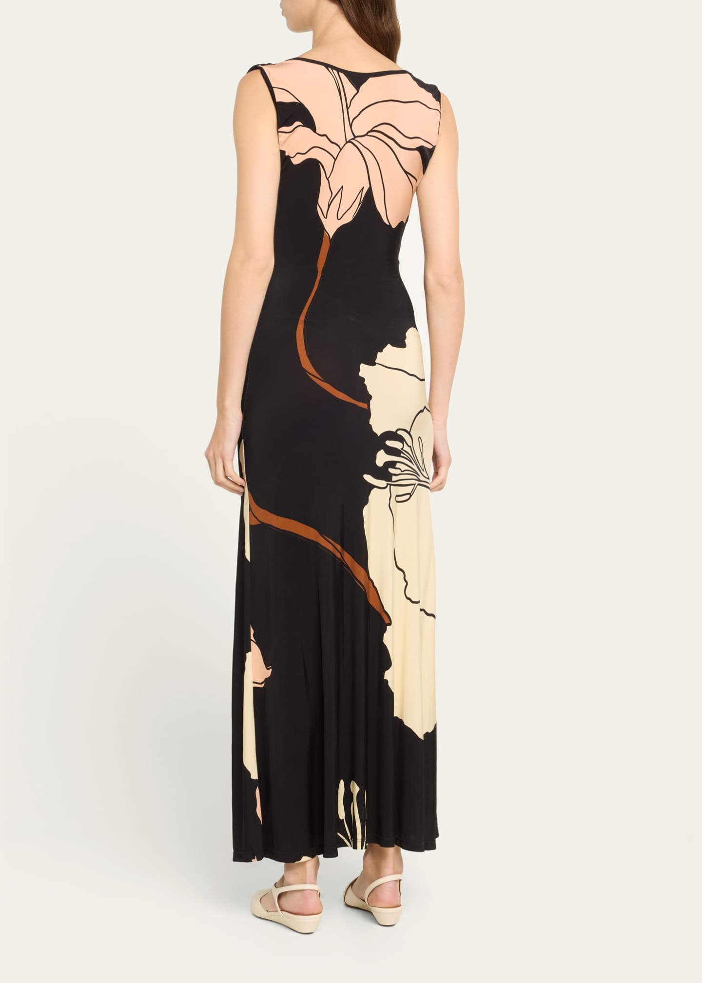Johanna Ortiz Homenaje Tropical Printed Cutout Maxi Dress - Bergdorf ...