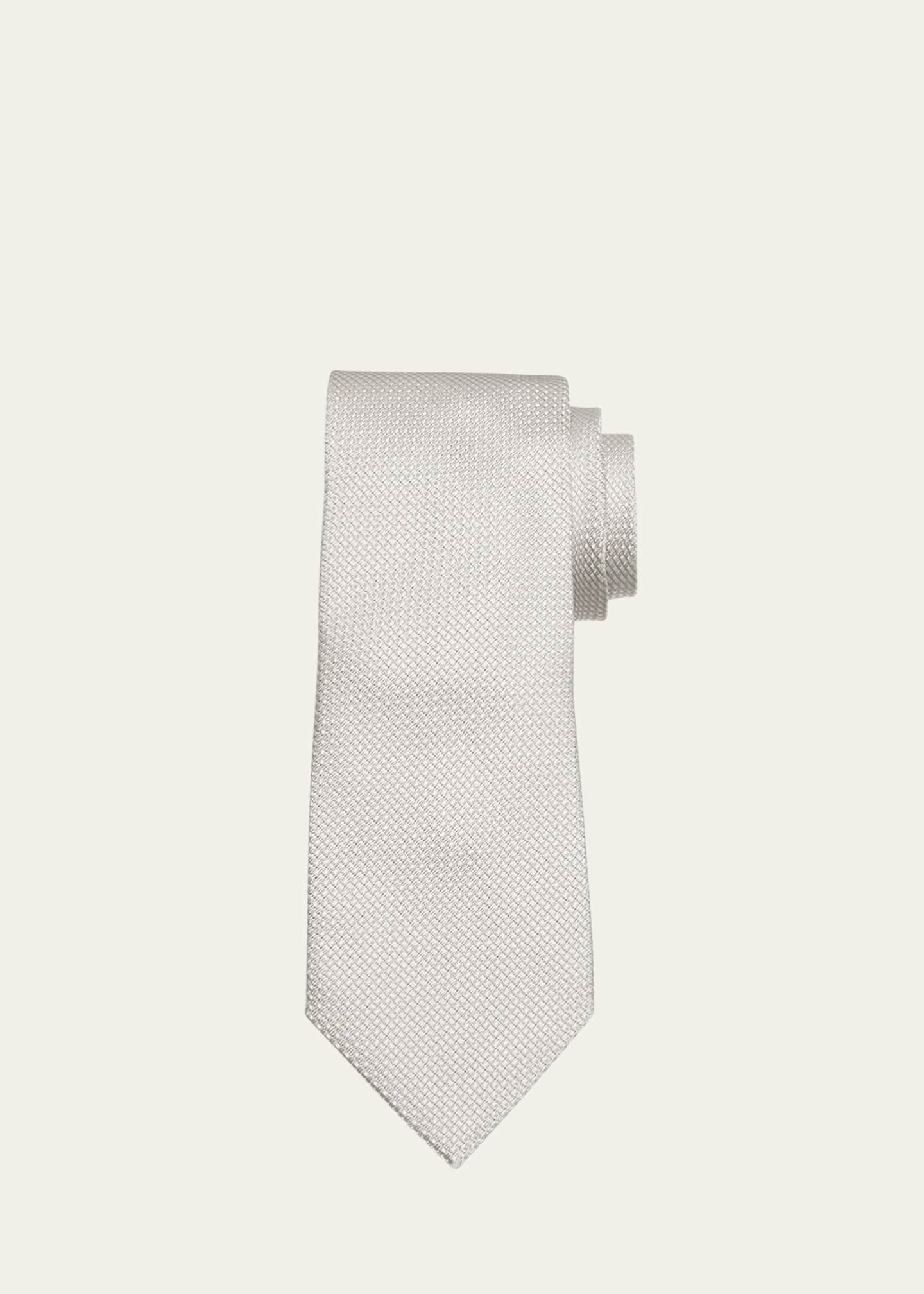 Tom Ford Men's Silk Tie Beige main image 1