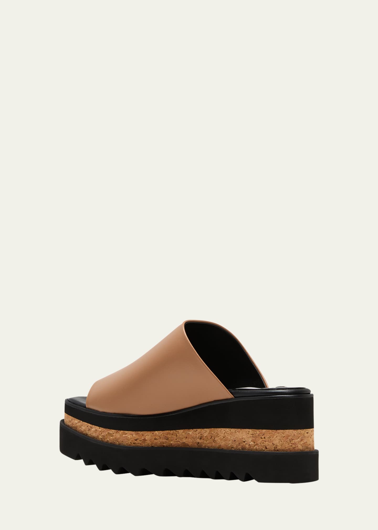 Stella McCartney Sneak-Elyse Alter Sporty Mat Platform Sandals Image 4 of 5