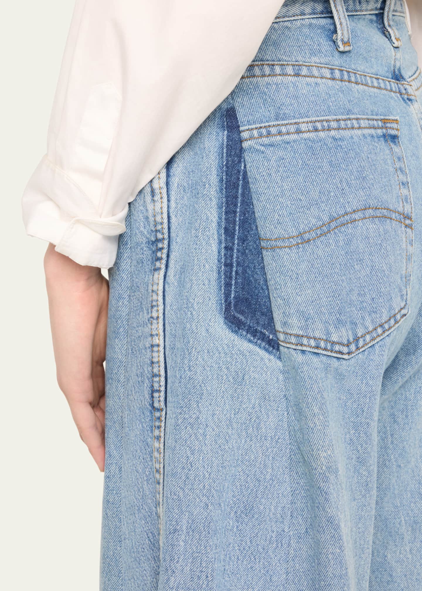 E.L.V Denim Freya Slouchy Wide-Leg Jeans Image 5 of 5