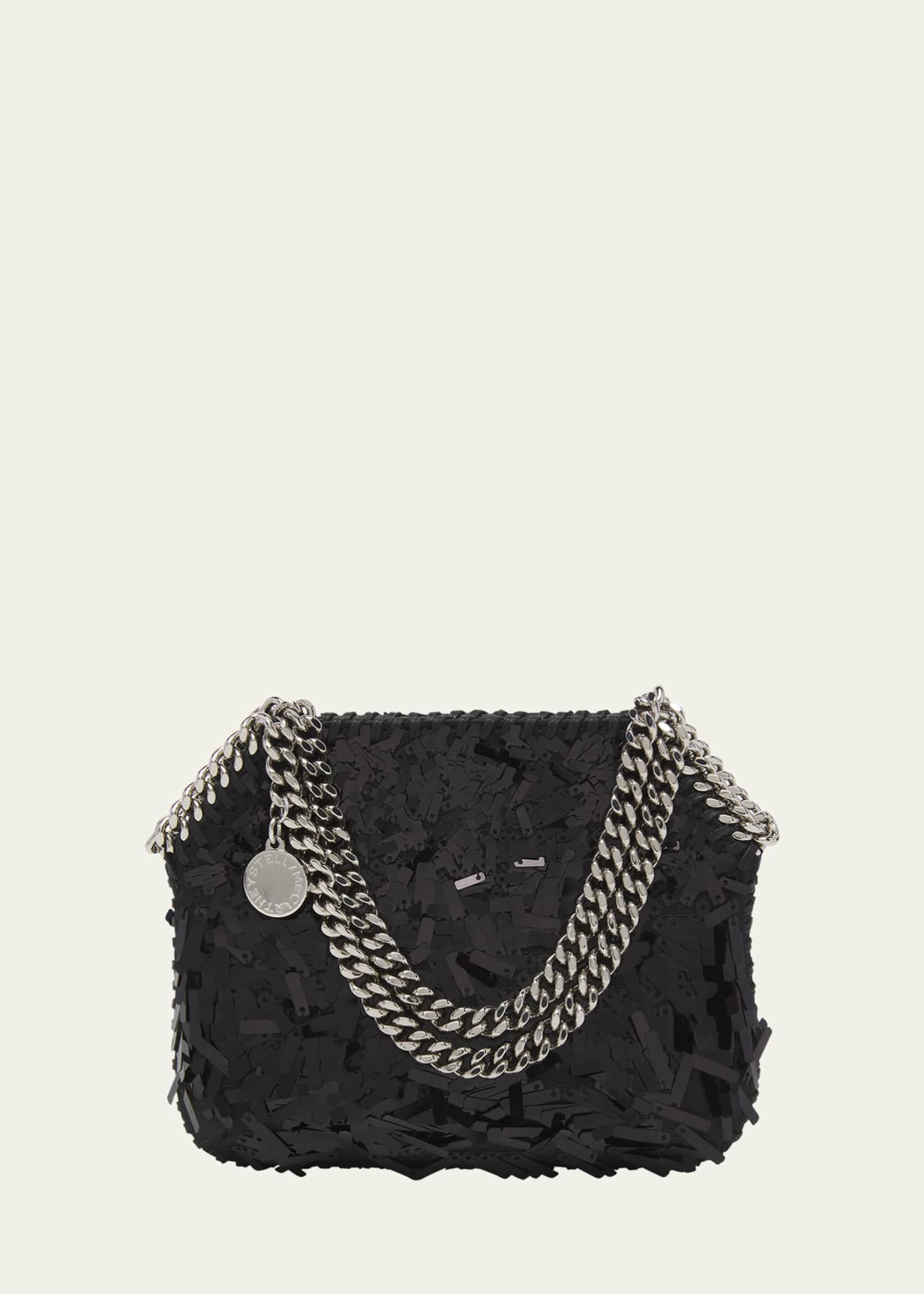 Stella McCartney 'falabella Mini' Shoulder Bag in Black