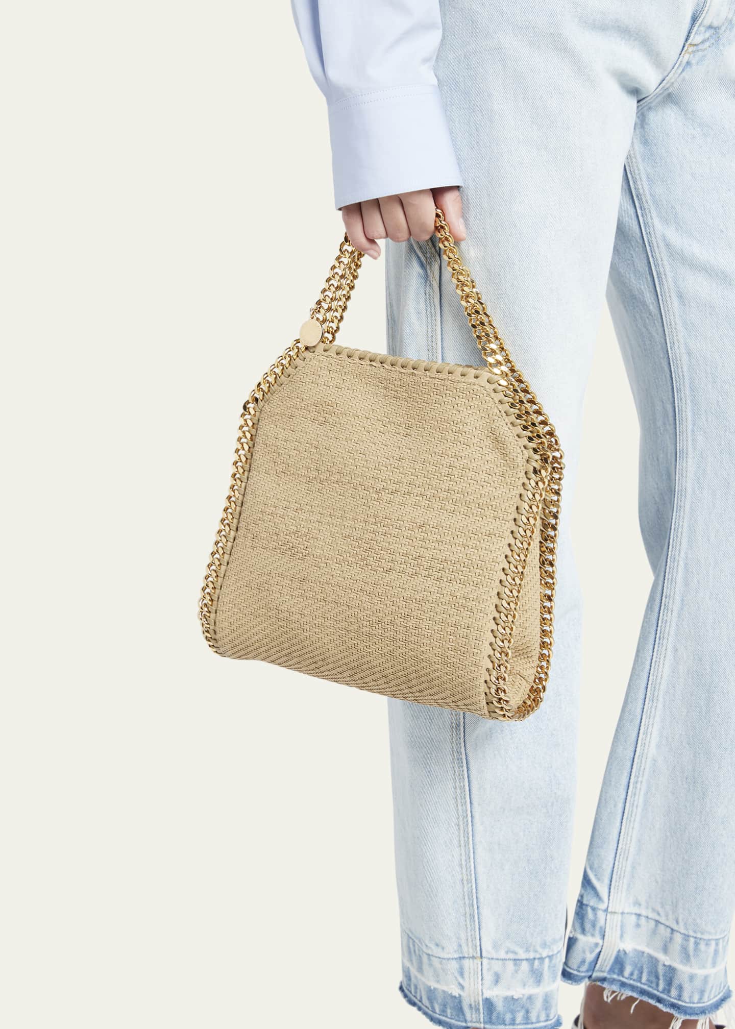 Stella mccartney woven bag store