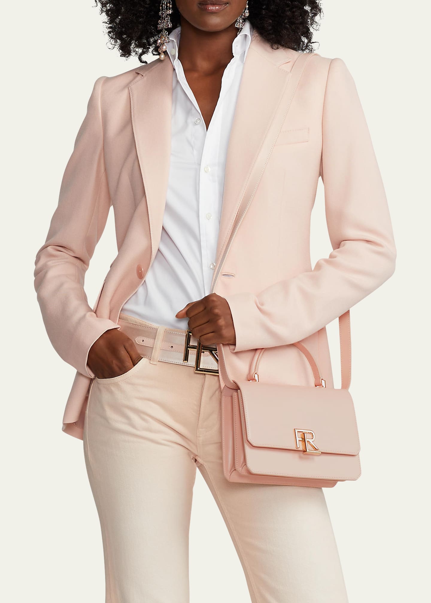 Ralph Lauren Leather Handle Bag - Pink Handle Bags, Handbags
