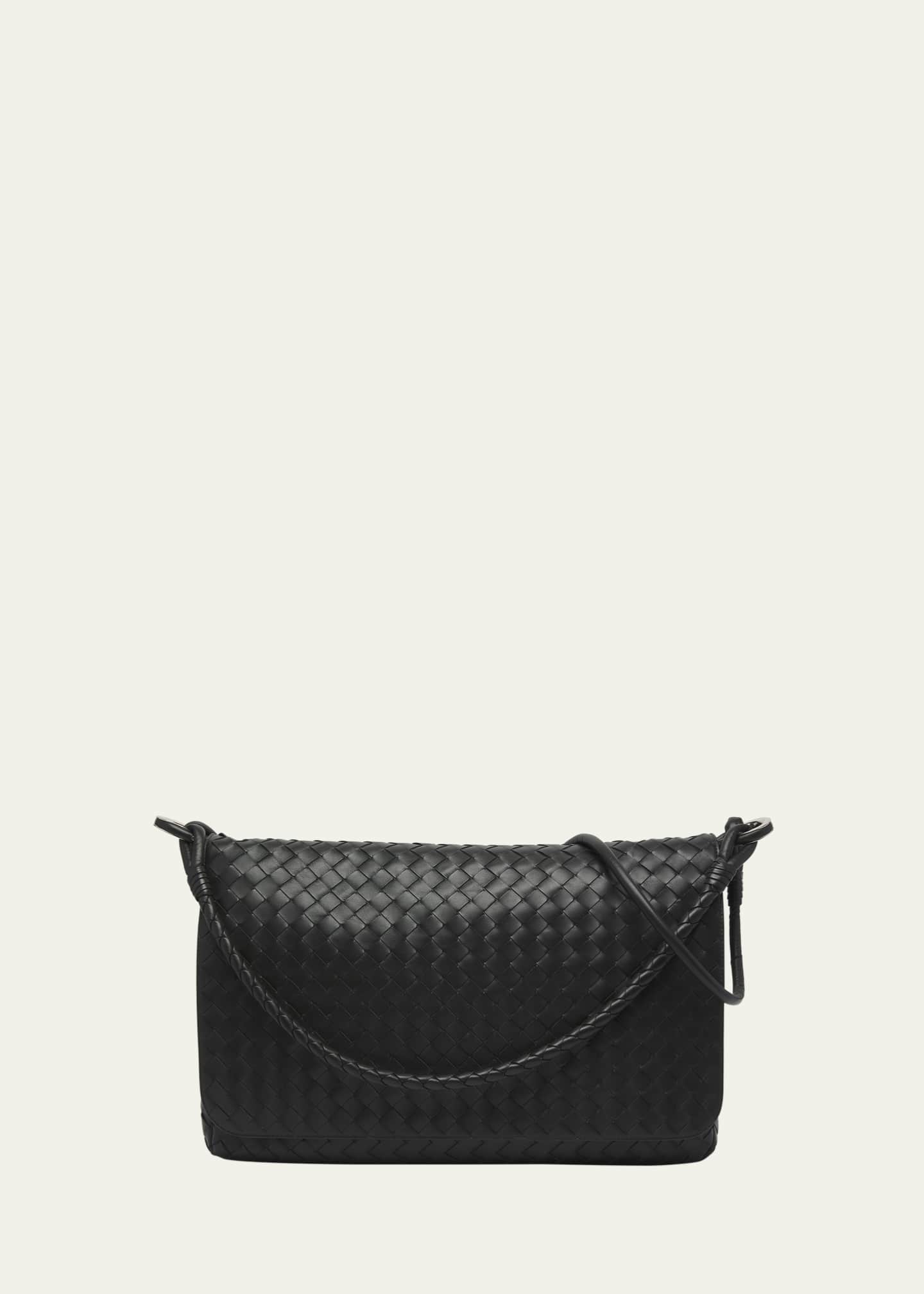 Bottega Veneta Men s Intrecciato 15 Large Double Handle Messenger