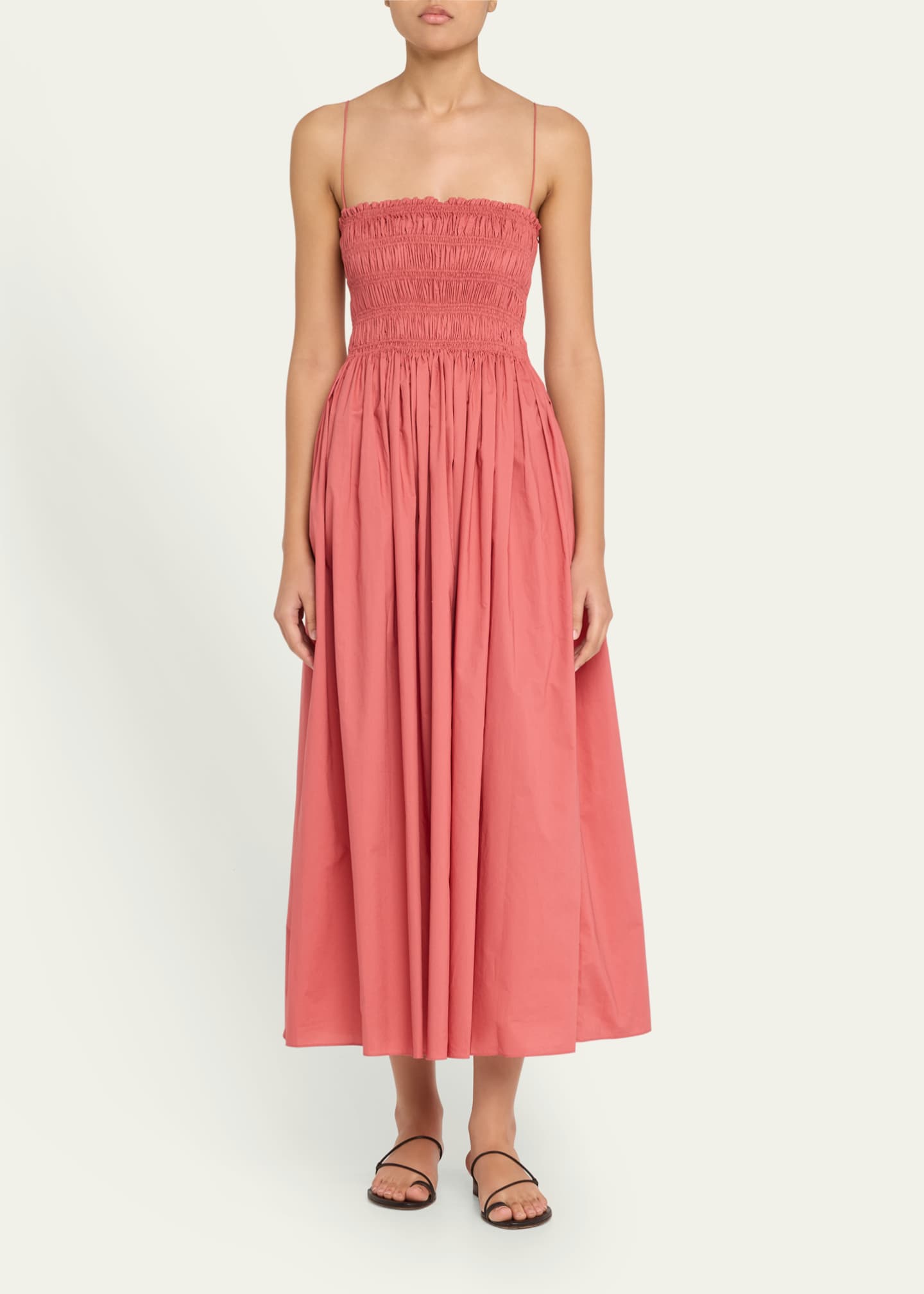Matteau Shirred Bodice Maxi Dress Image 2 of 5