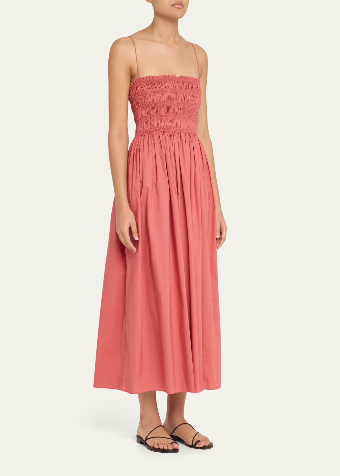 Matteau Shirred Bodice Maxi Dress Image 4 of 5