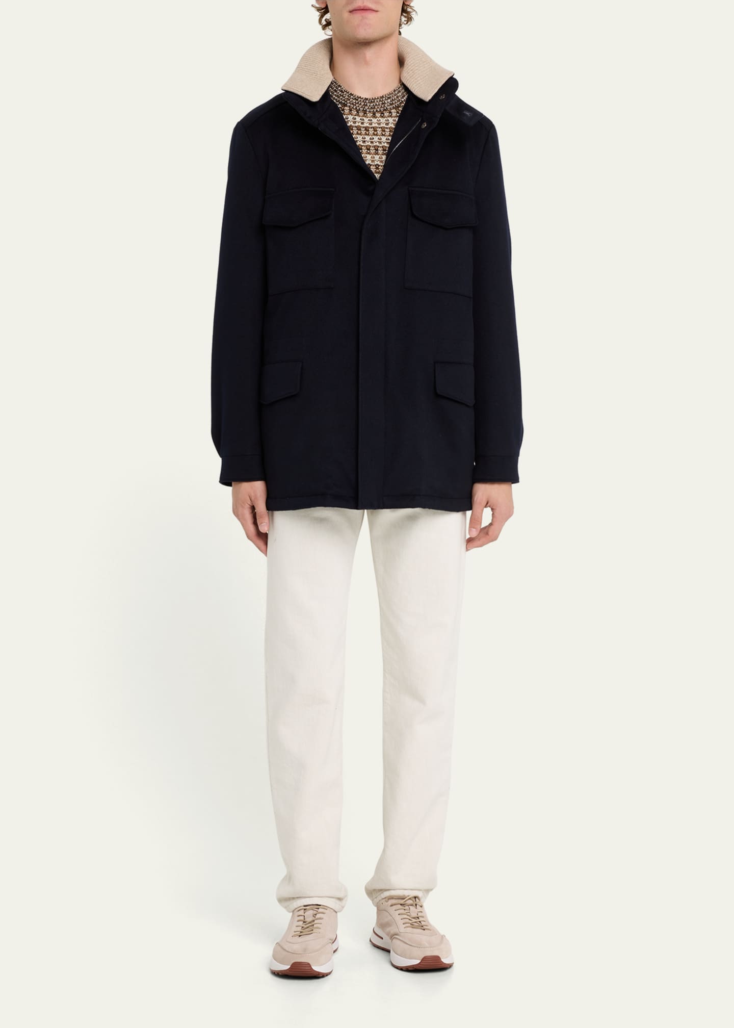 Loro Piana Men s Cashmere Storm System Traveller Jacket
