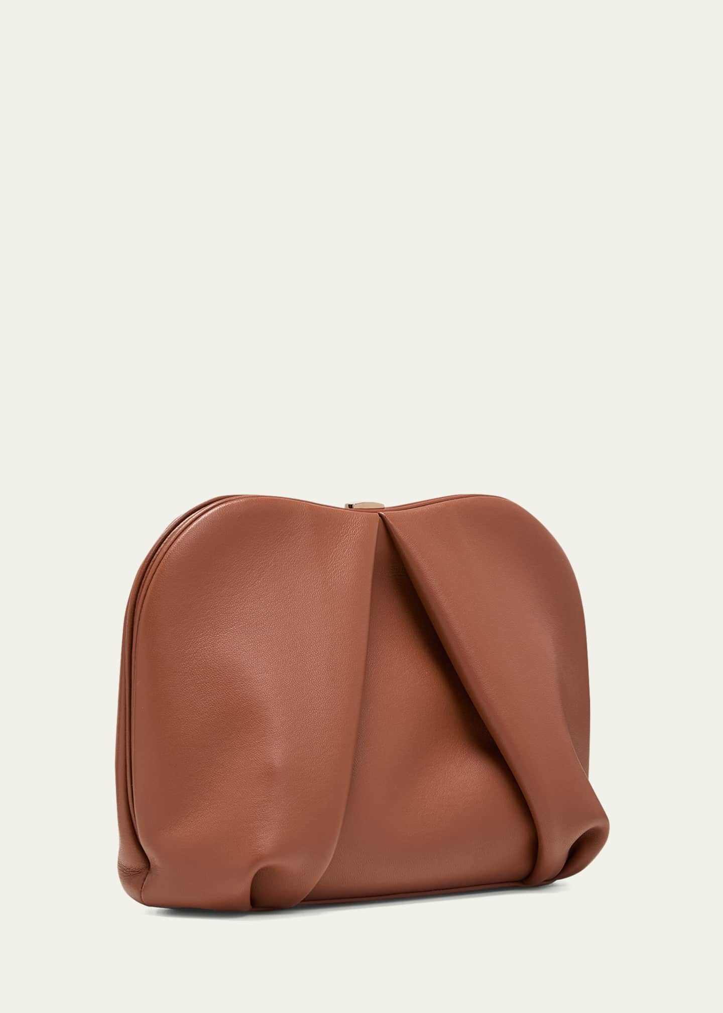 Gabriela Hearst Taylor Leather Clutch Bag Image 3 of 5