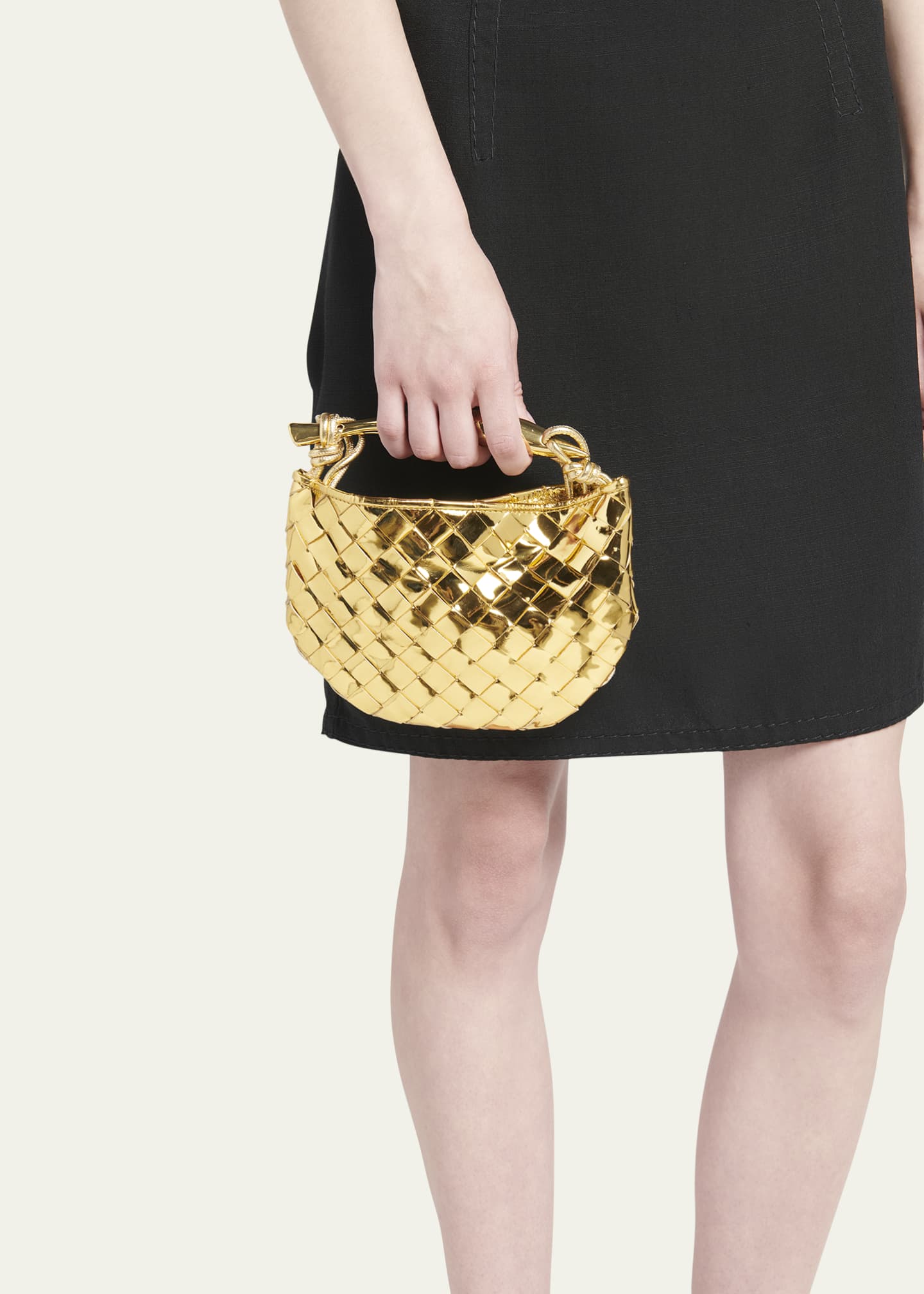 【関税＆送料込み】Bottega Veneta Sardine Mini Handbag BOTTEGA VENETA Sardine mini intrecciato leather shoulder bag