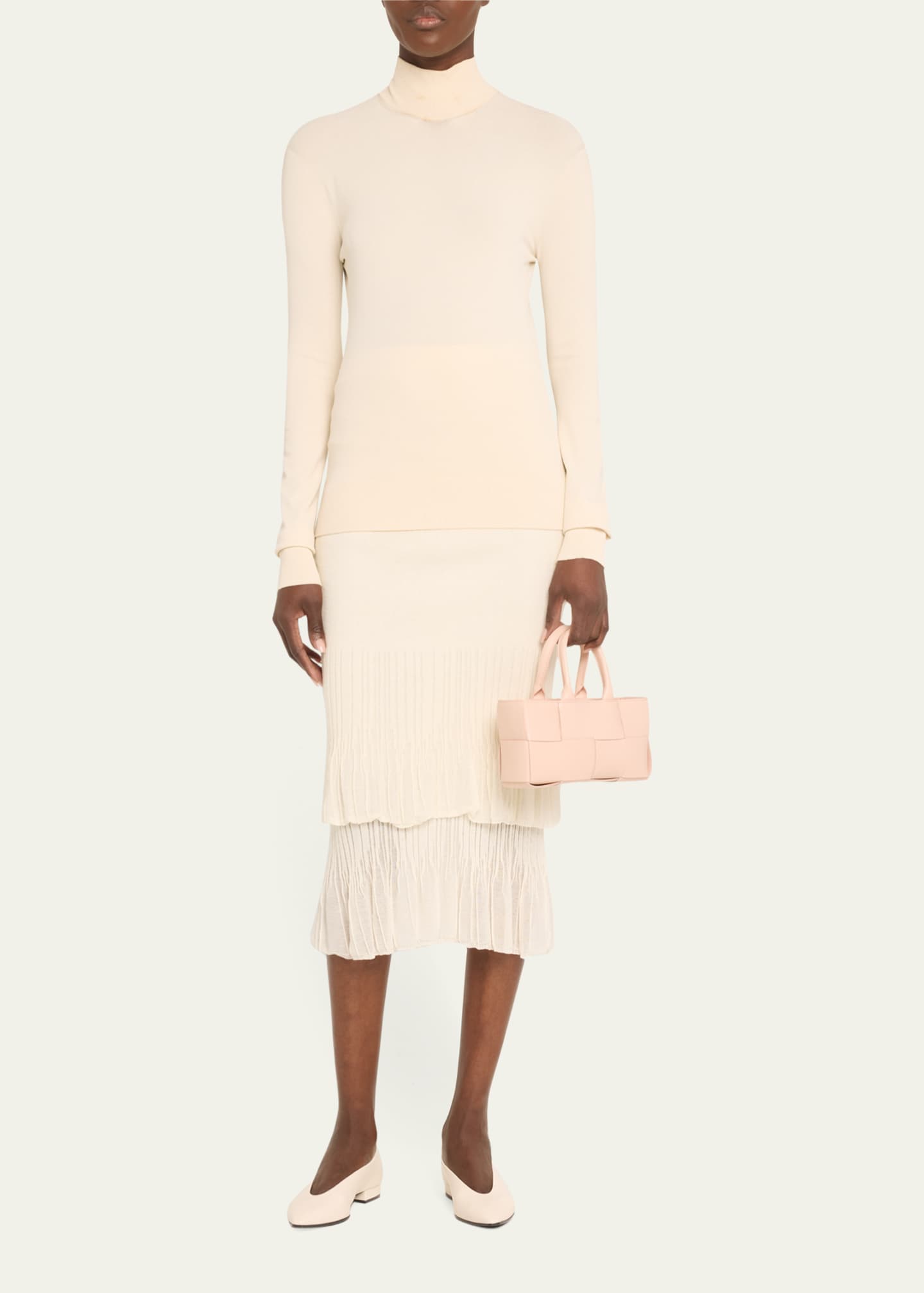Bottega Veneta Mini East-West Arco Tote Bag Image 5 of 5