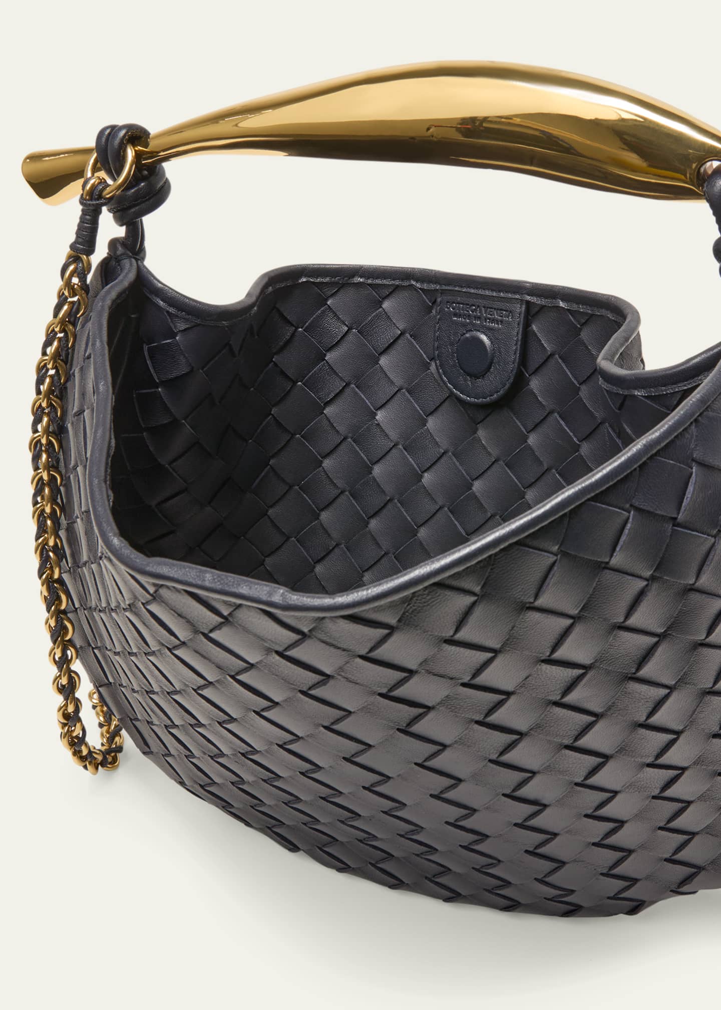 Bottega Veneta Sardine Bag with Chain Image 4 of 5