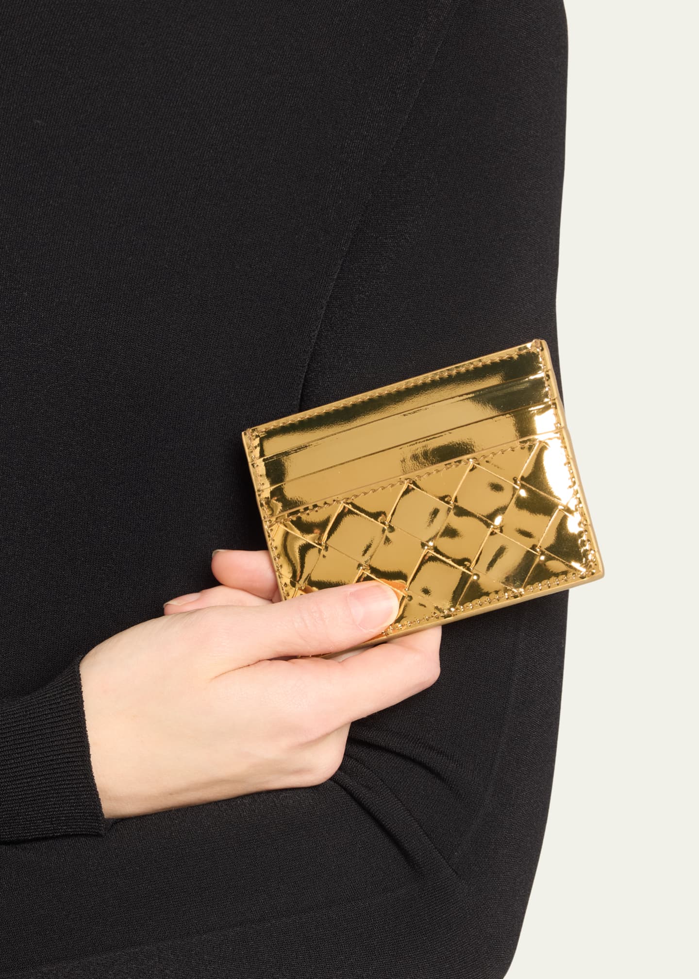 Bottega Veneta Intrecciato Credit Card Case Image 2 of 3