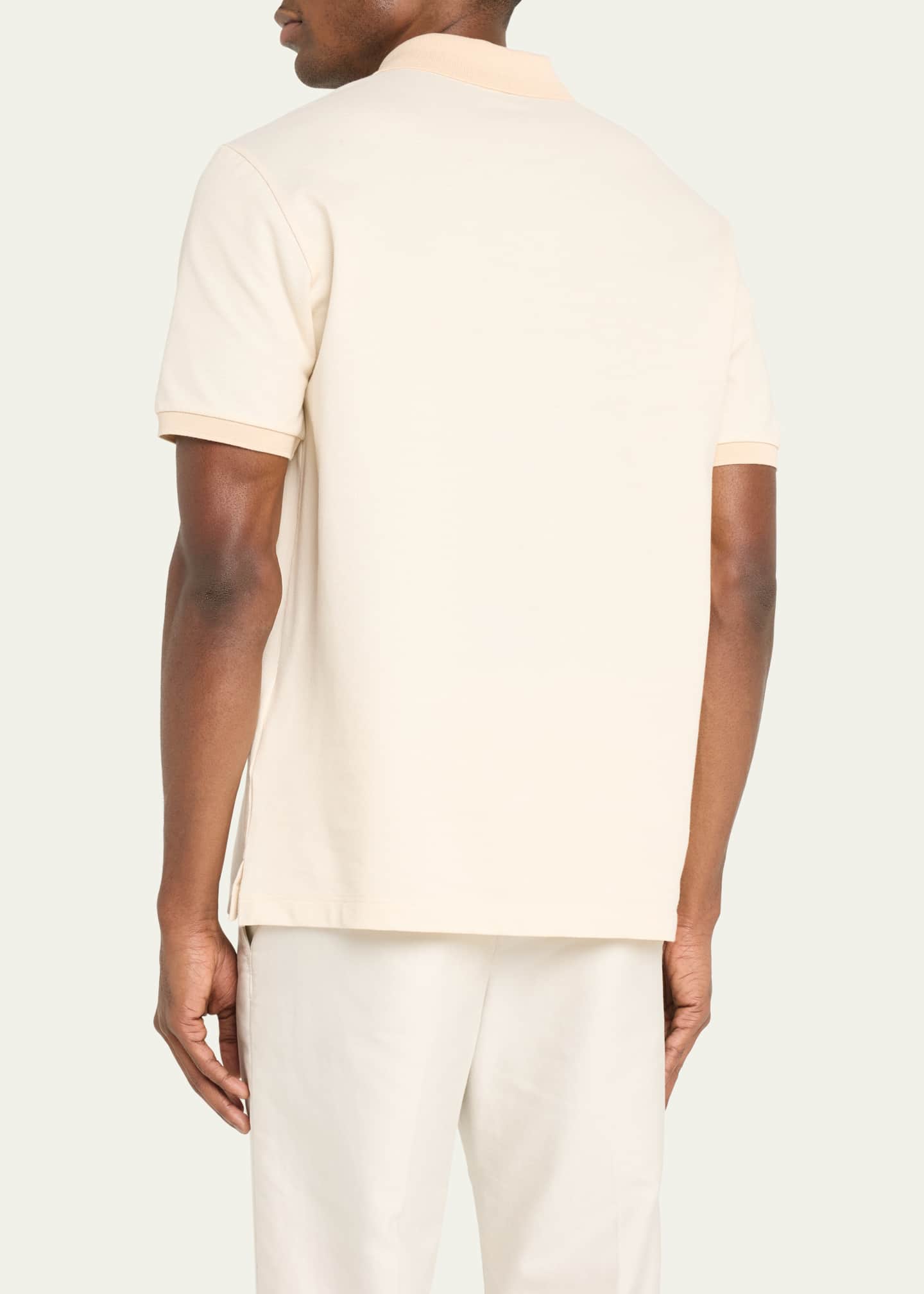 Brioni Men's Cotton Polo Shirt Image 3 of 5