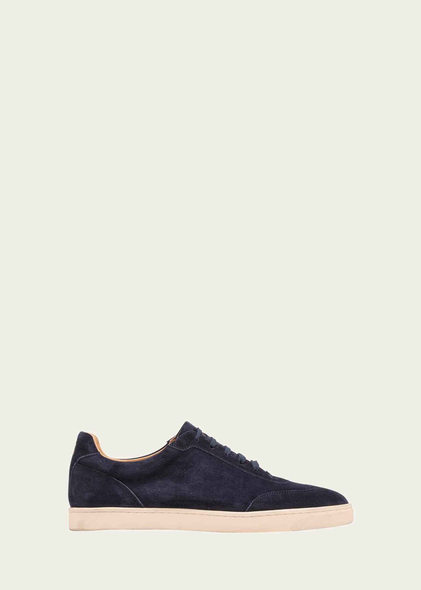 Brunello Cucinelli Men s Suede T Toe Low Top Sneakers