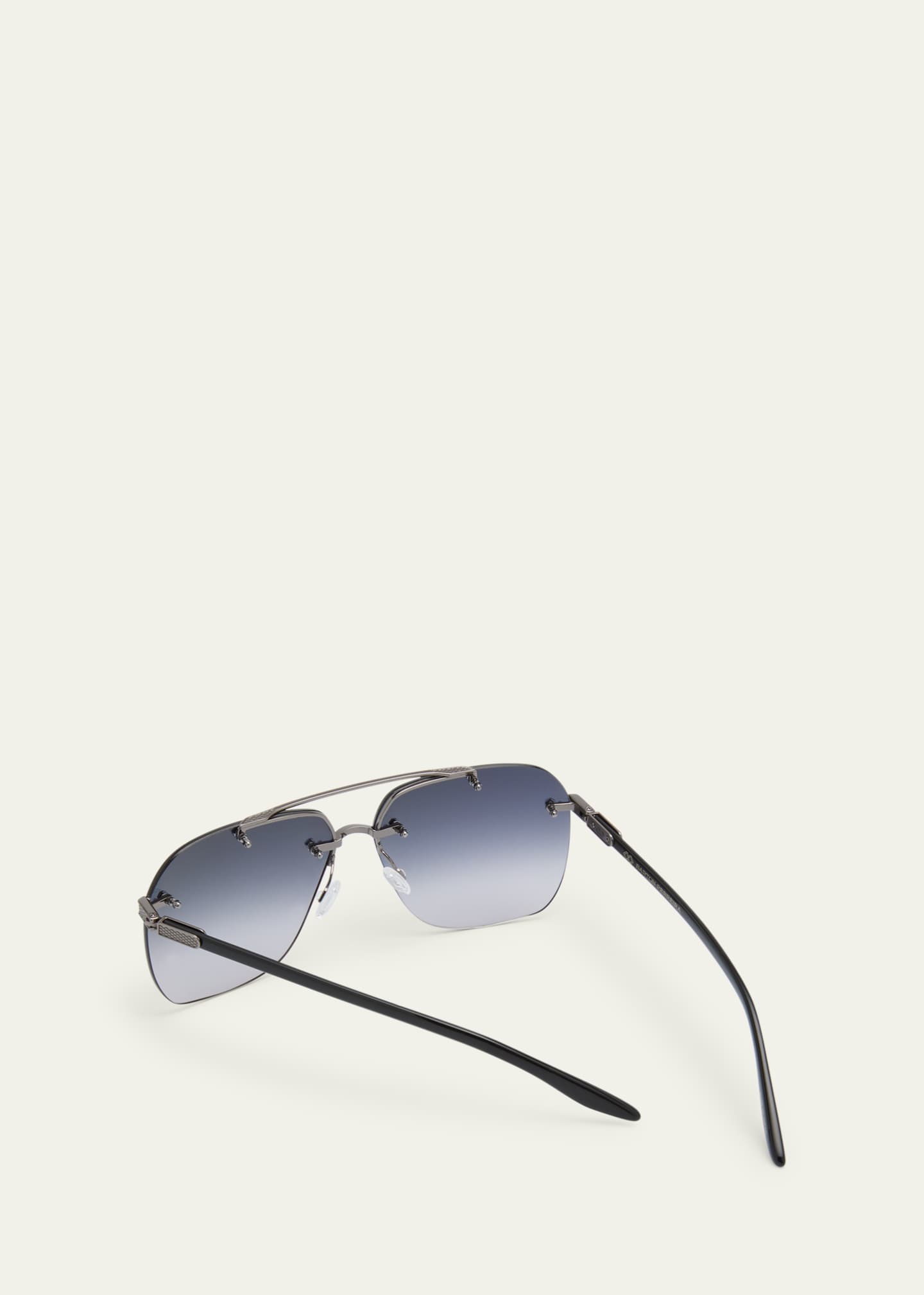 Mens rimless aviator sunglasses shop