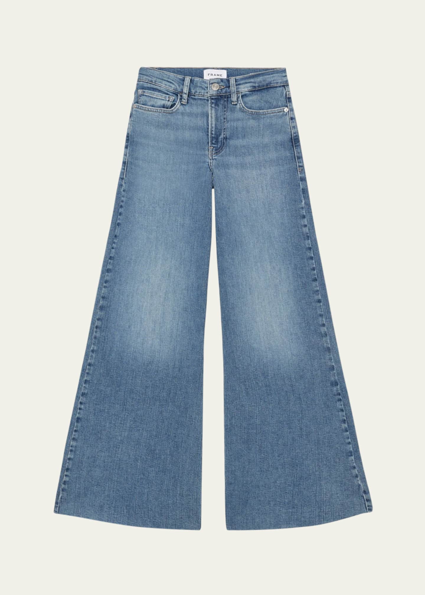 Frame wide leg jeans on sale