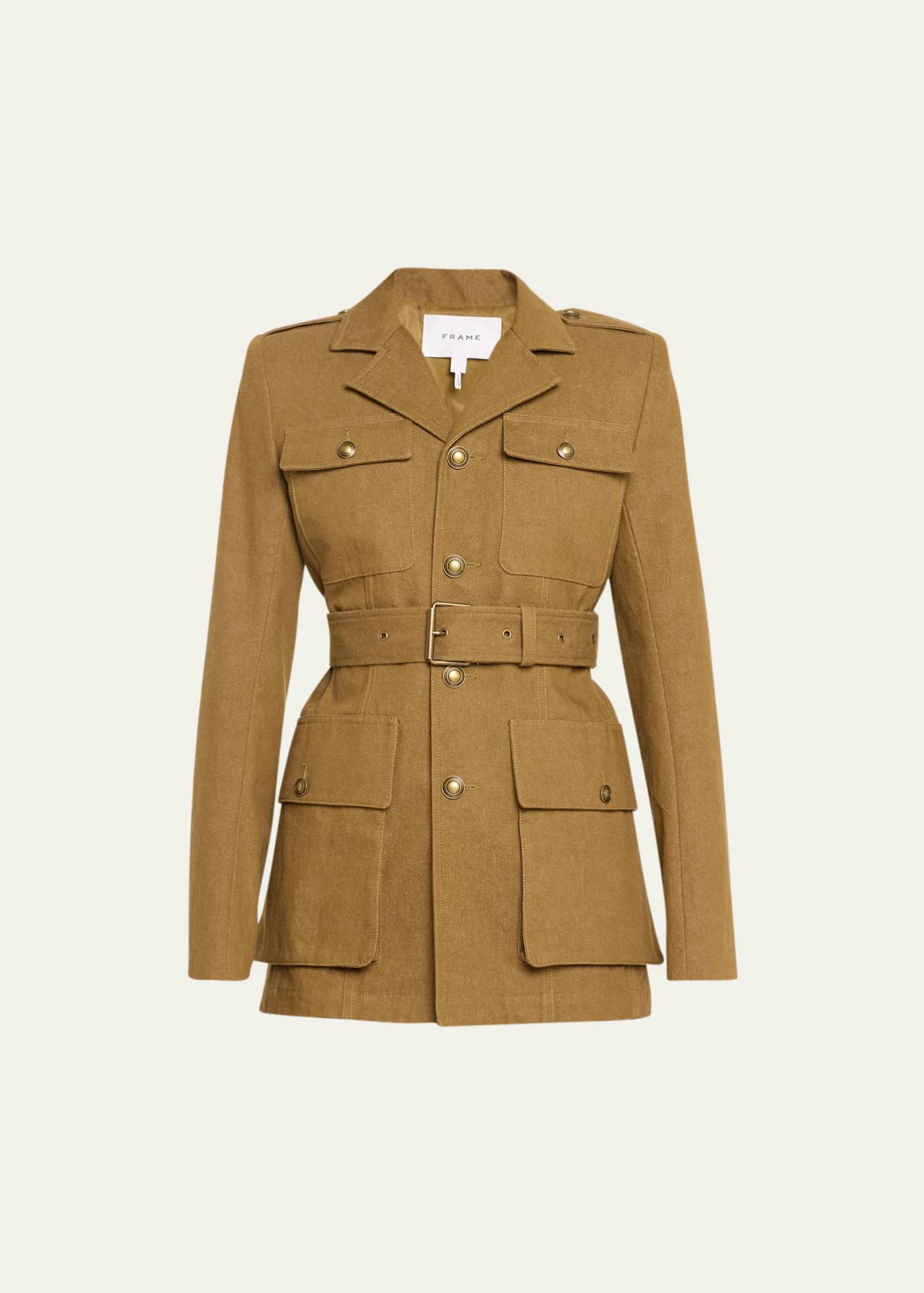 FRAME Safari Belted Jacket