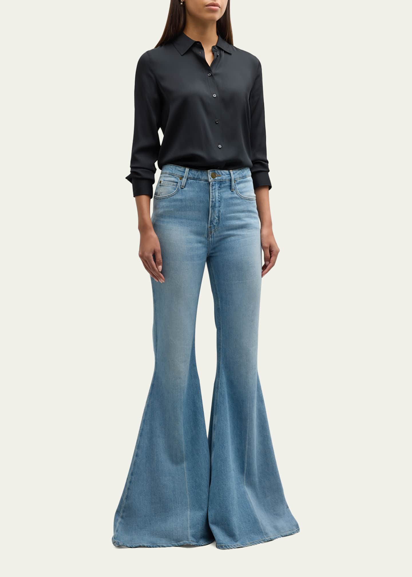 FRAME The Extreme Flare Jeans - Bergdorf Goodman
