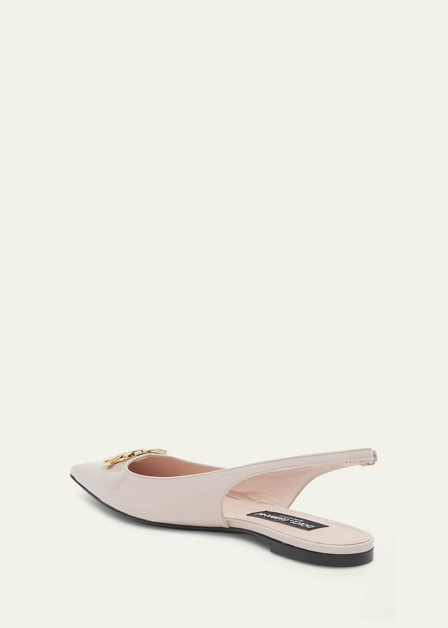 Lollo Patent Slingback Ballerina Flats