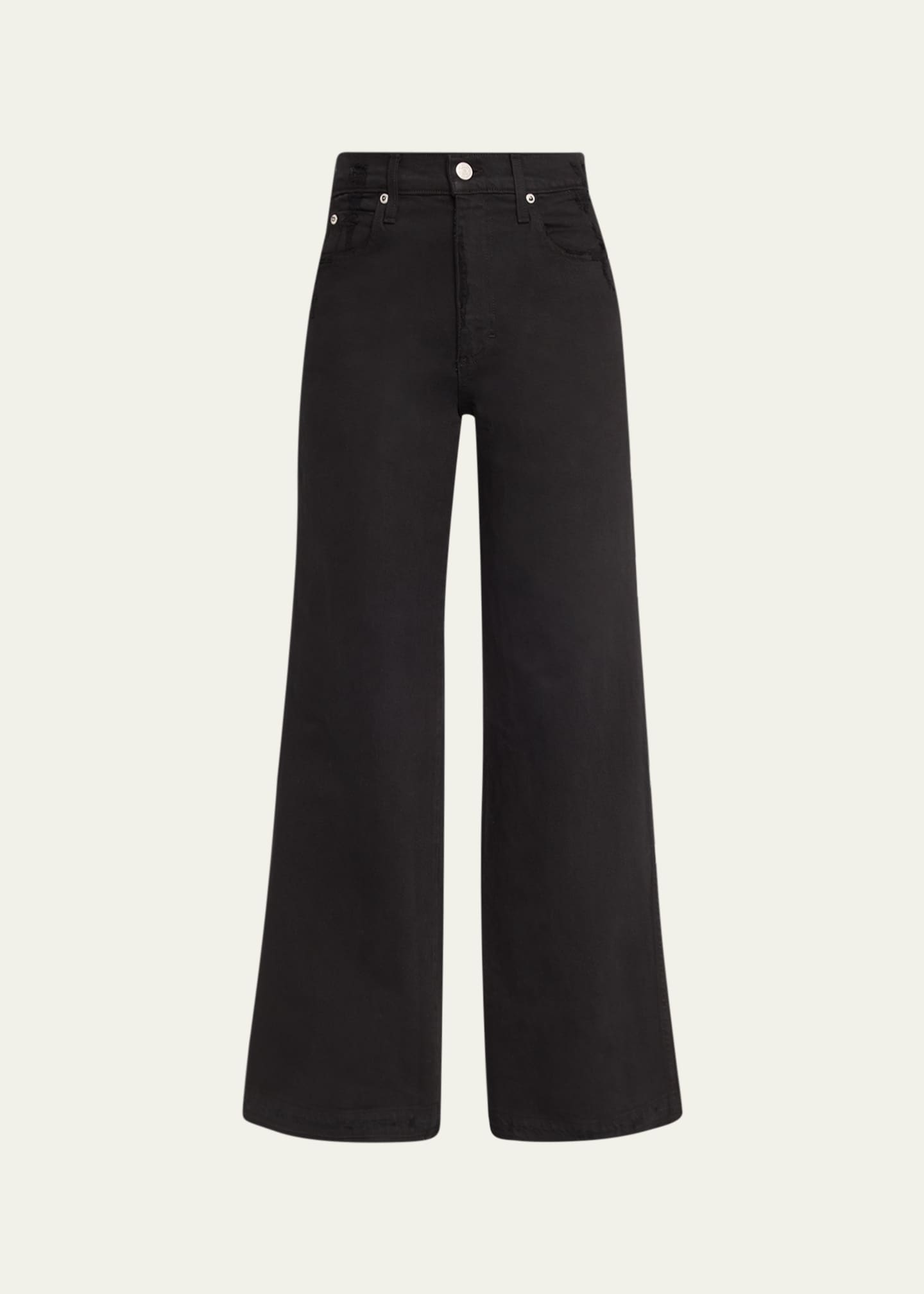 AMO Denim Frida Straight Raw Hem Jeans Image 1 of 5