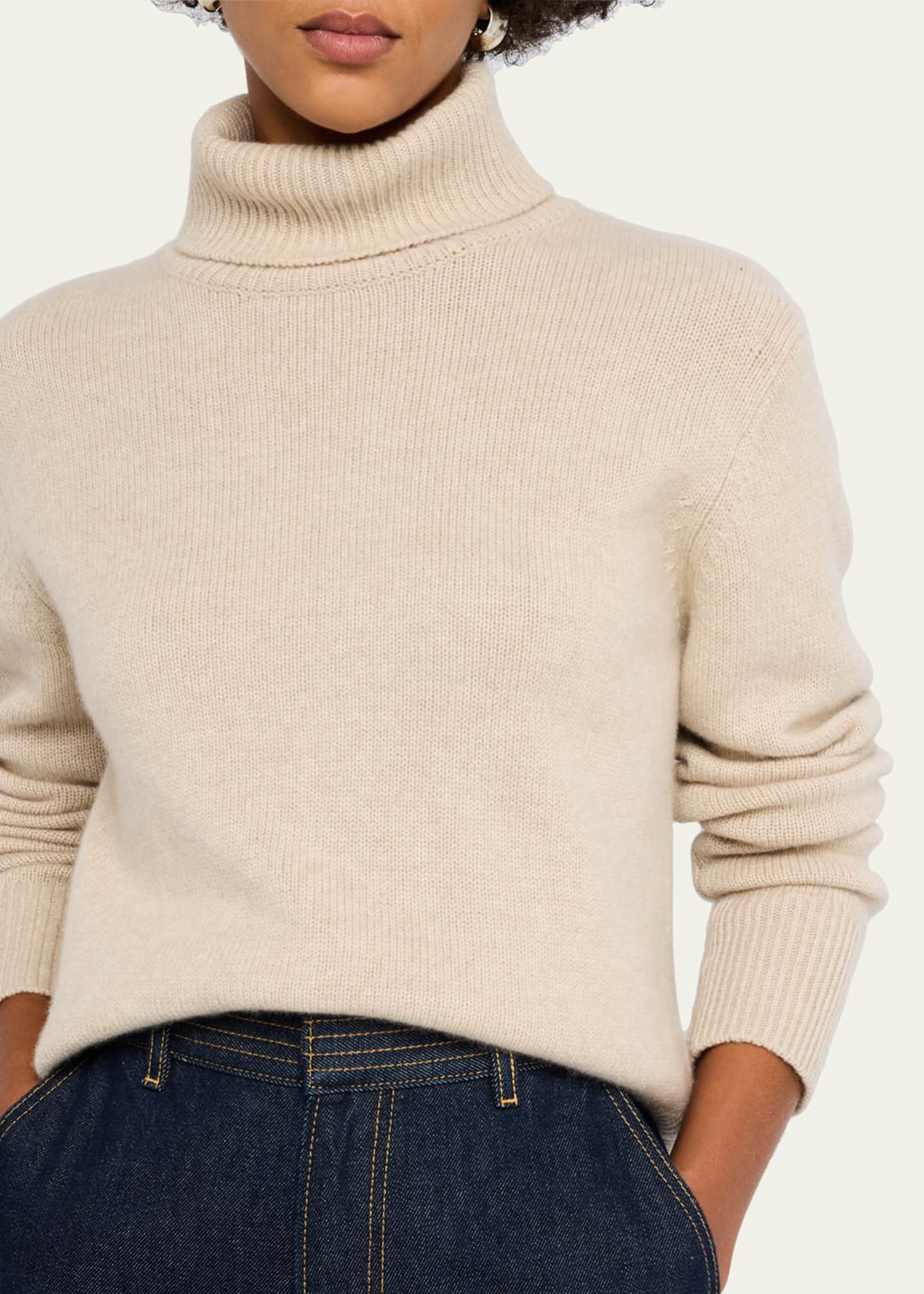 FRAME Cashmere Turtleneck Sweater Image 5 of 5