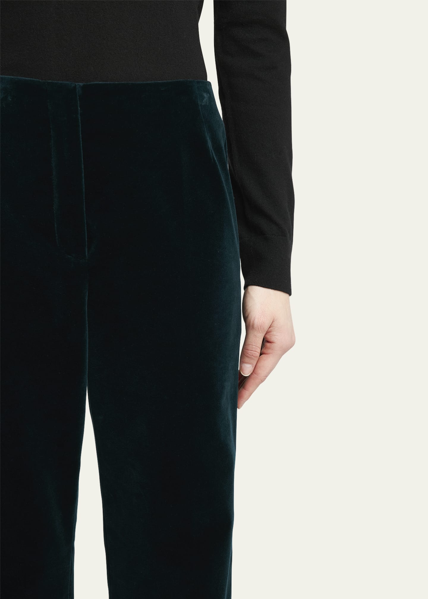 Loro Piana Niklas Velvet Dress Pants - Bergdorf Goodman