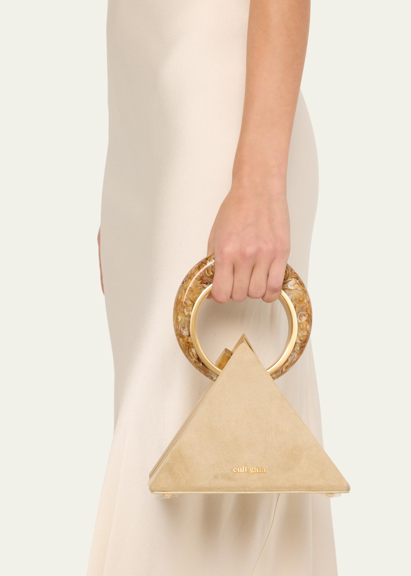 Cult Gaia Thalia Pyramid Top-Handle Bag - Bergdorf Goodman