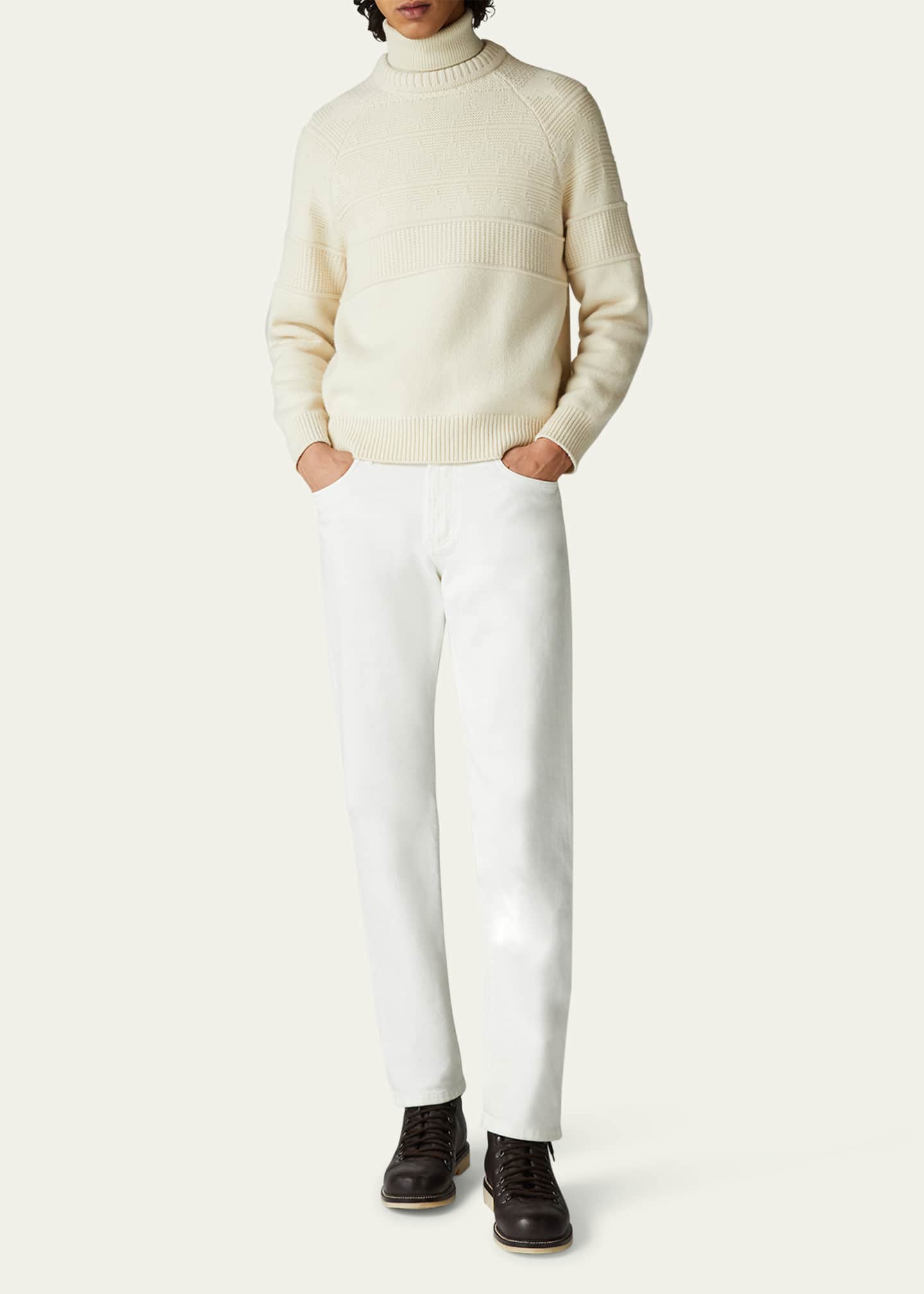 Loro Piana Men s Cashmere Crewneck Sweater Bergdorf Goodman