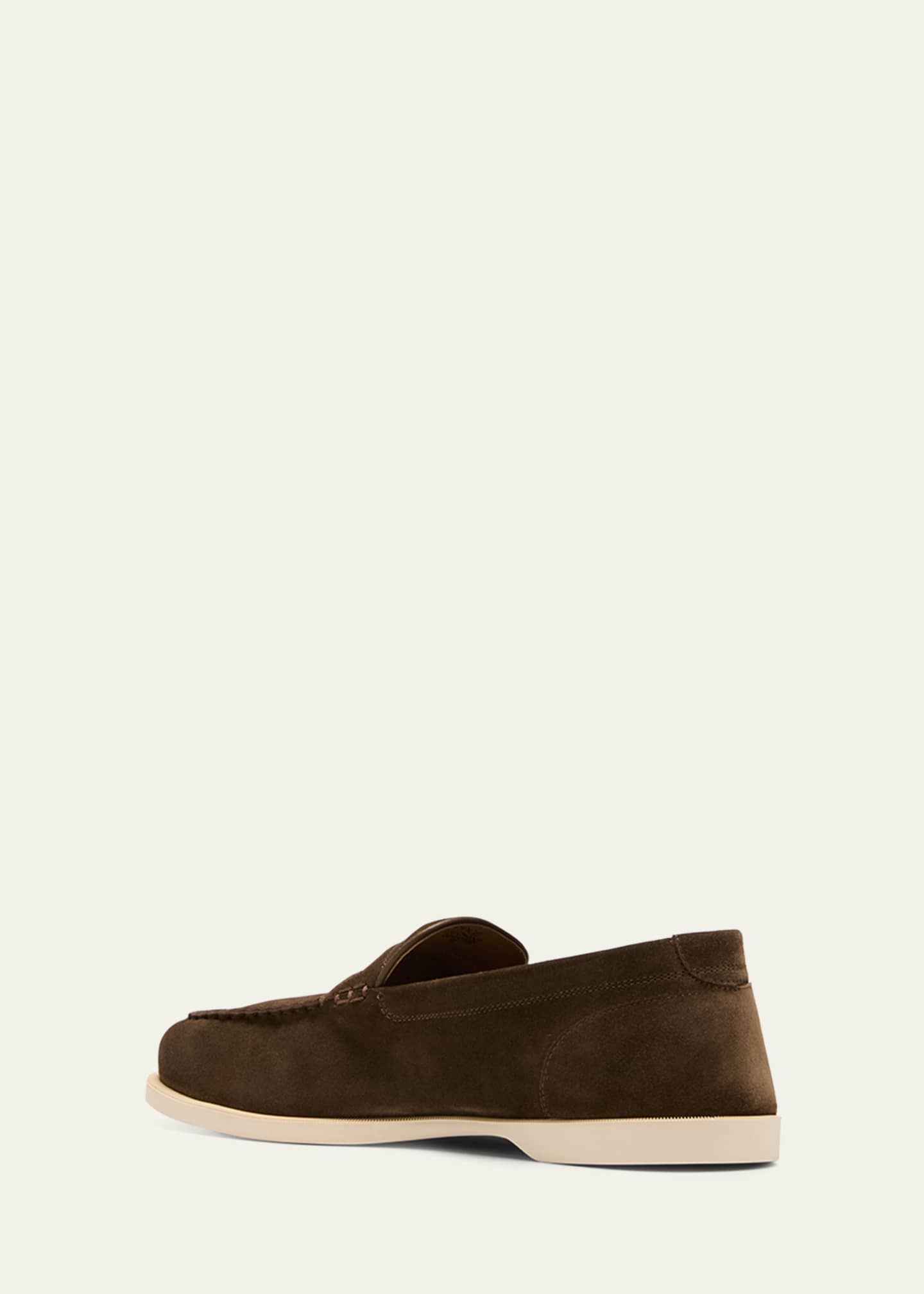 John Lobb Men's Pace Suede Penny Loafers Image 4 of 5