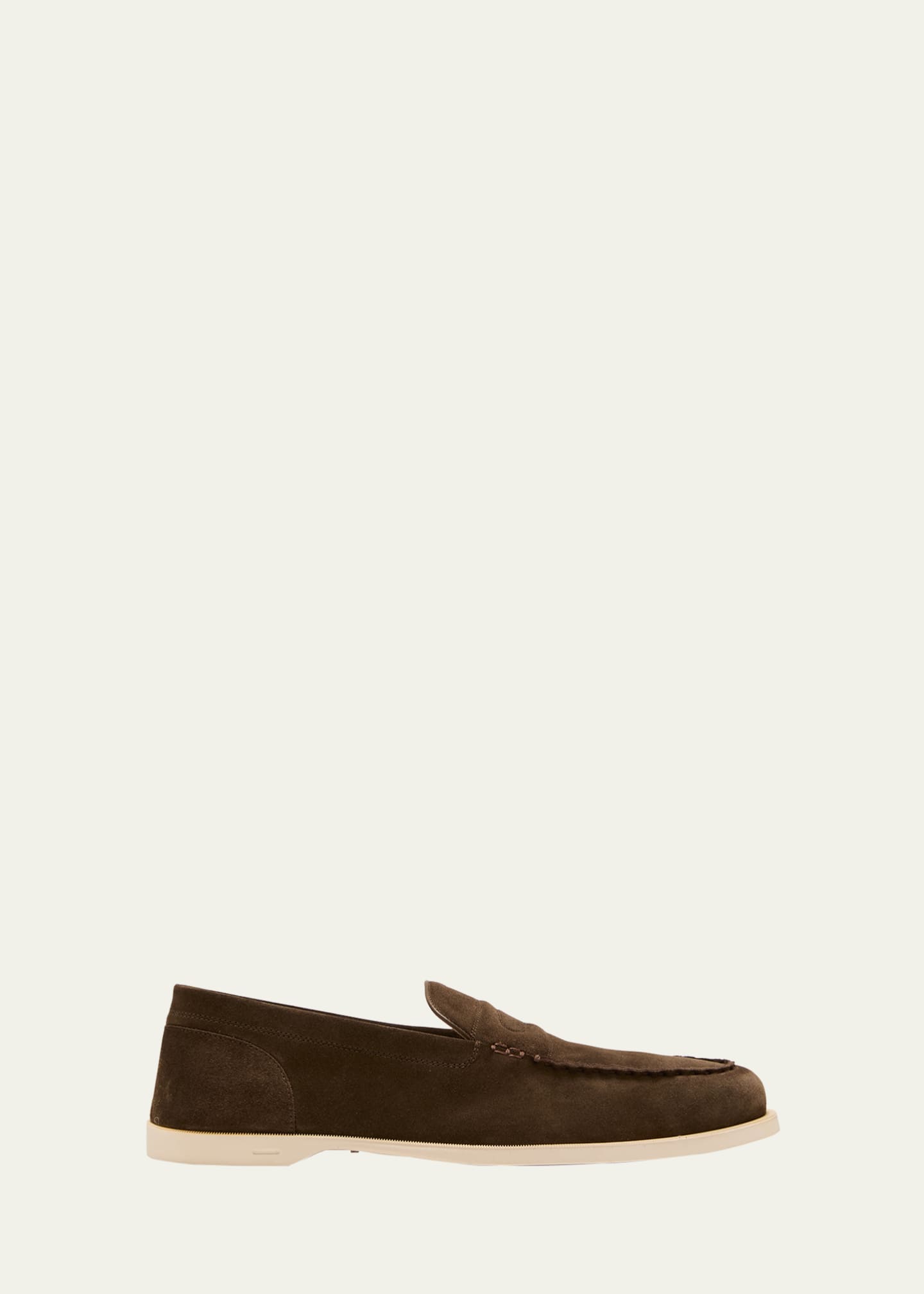 John Lobb Men's Pace Suede Penny Loafers Image 1 of 5